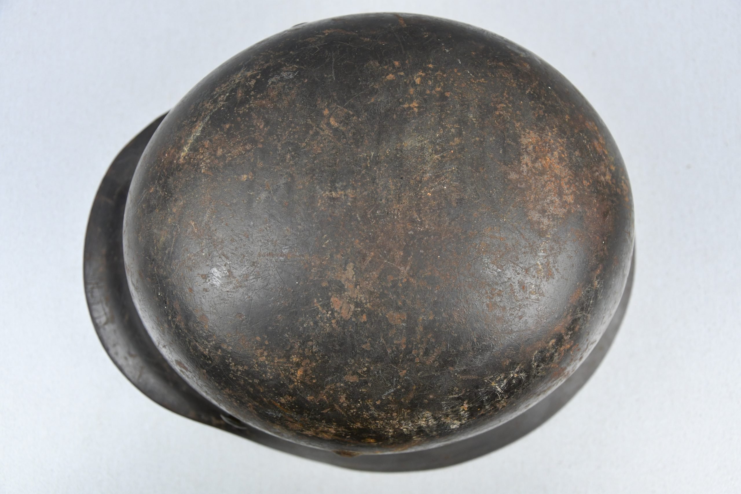 M35 Luftwaffe double decal steel helmet with droop tail eagle ET66 1935 — image 7