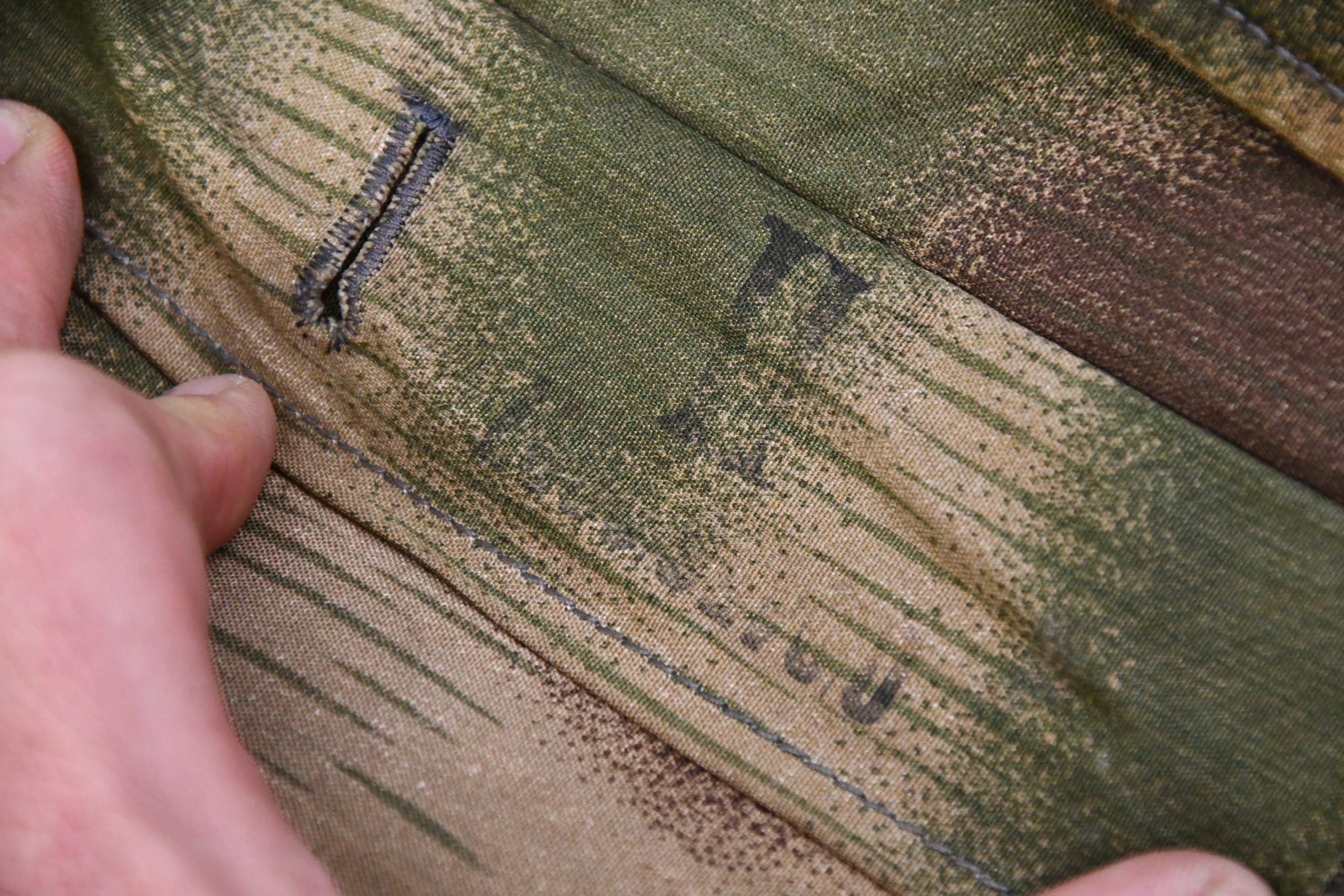 Wehrmacht winter parka in Sumpftarnmuster with RBNr — image 12