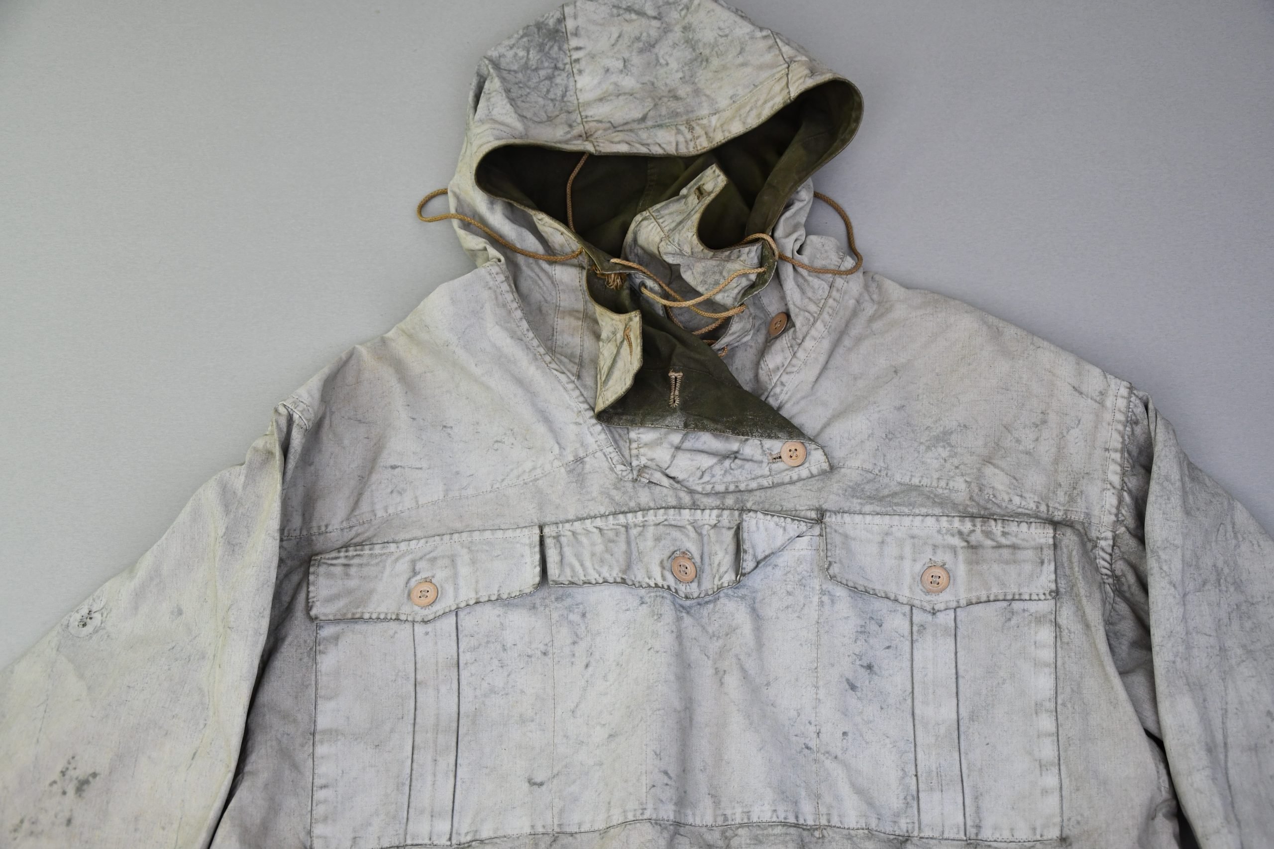 Army/Waffen-SS mountain trooper 'Gebirgsjäger' reversible green three pocket anorak 1942 — image 4