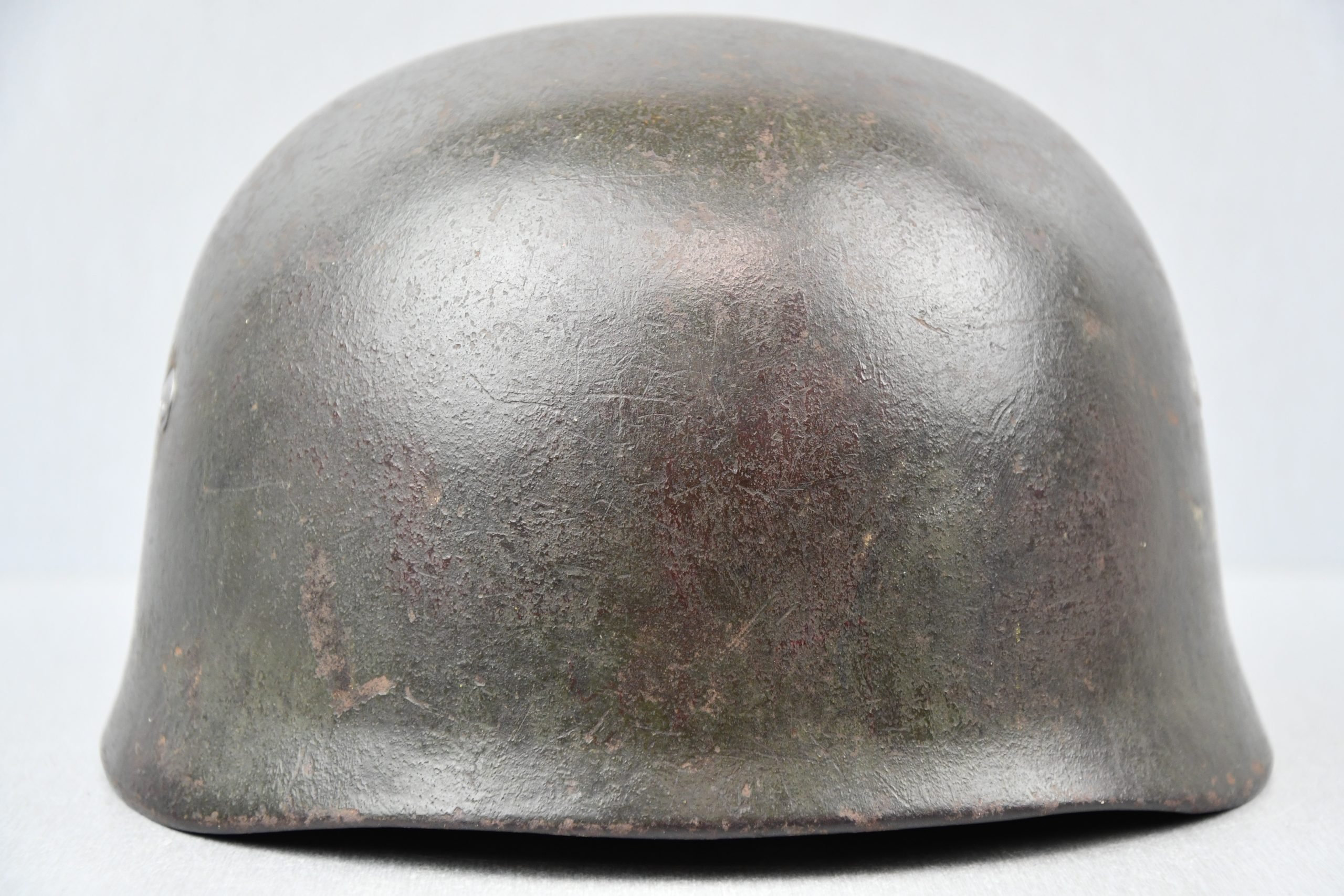 M38 Luftwaffe single decal 'Fallschirmjäger' two-tone camouflage paratrooper helmet ET68 — image 3