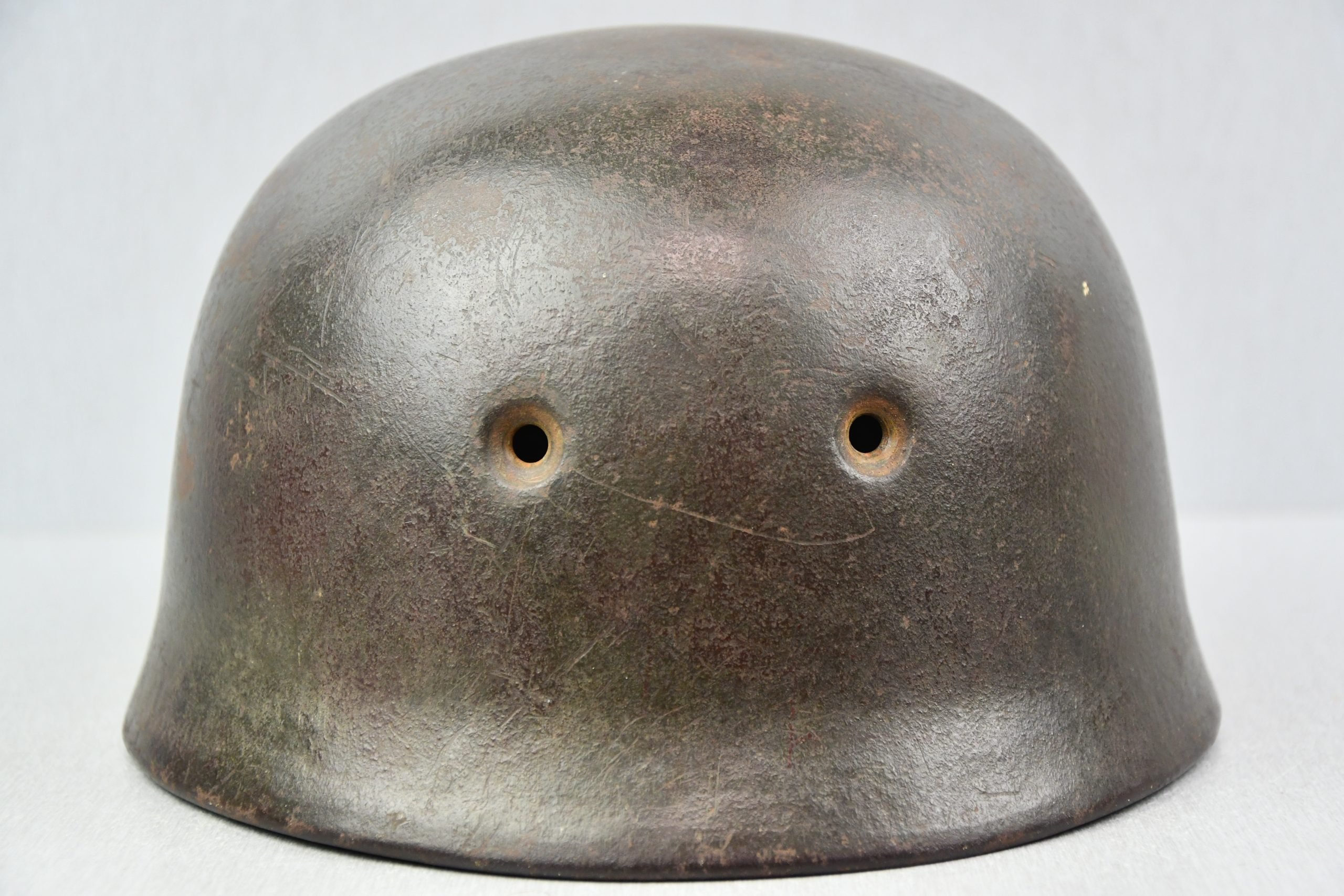 M38 Luftwaffe single decal 'Fallschirmjäger' two-tone camouflage paratrooper helmet ET68 — image 5