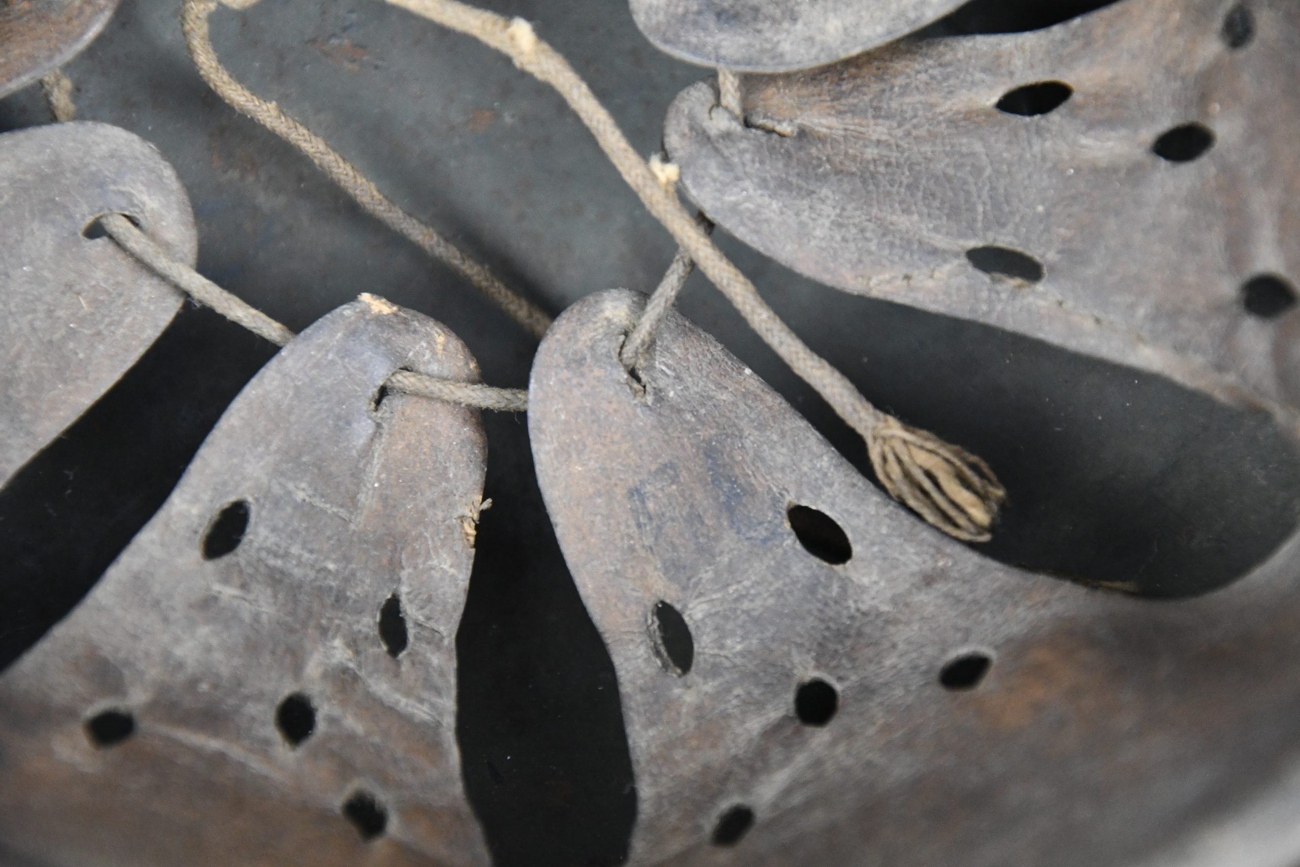 M35 army (Heer) ex-double decal 'overpaint' camouflage steel helmet Q66 — image 10