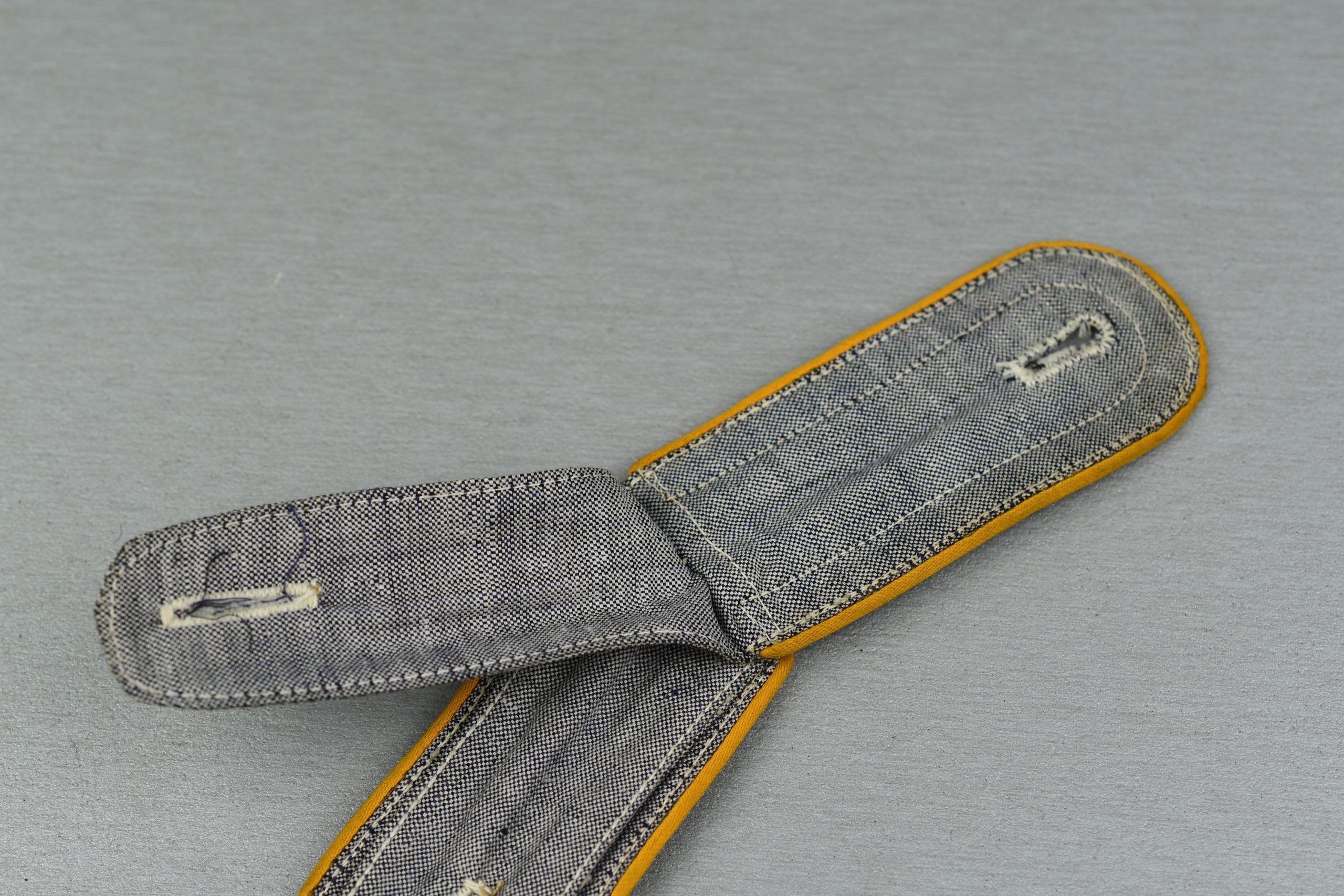 RARE Luftwaffe pilot or paratrooper shoulder boards for Unteroffizier in blue summer cloth — image 5