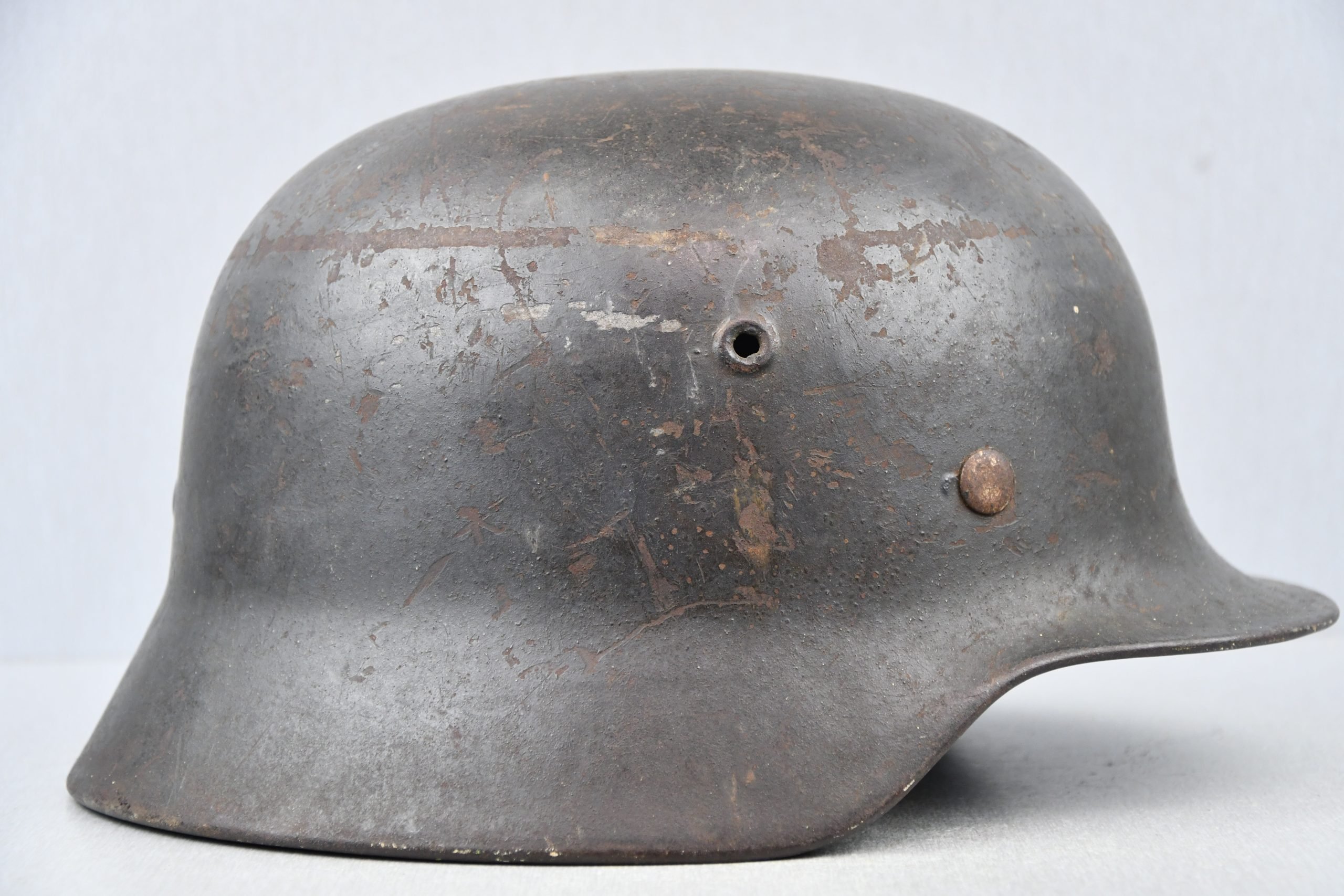 M40 Luftwaffe single decal steel helmet ET64 — image 4