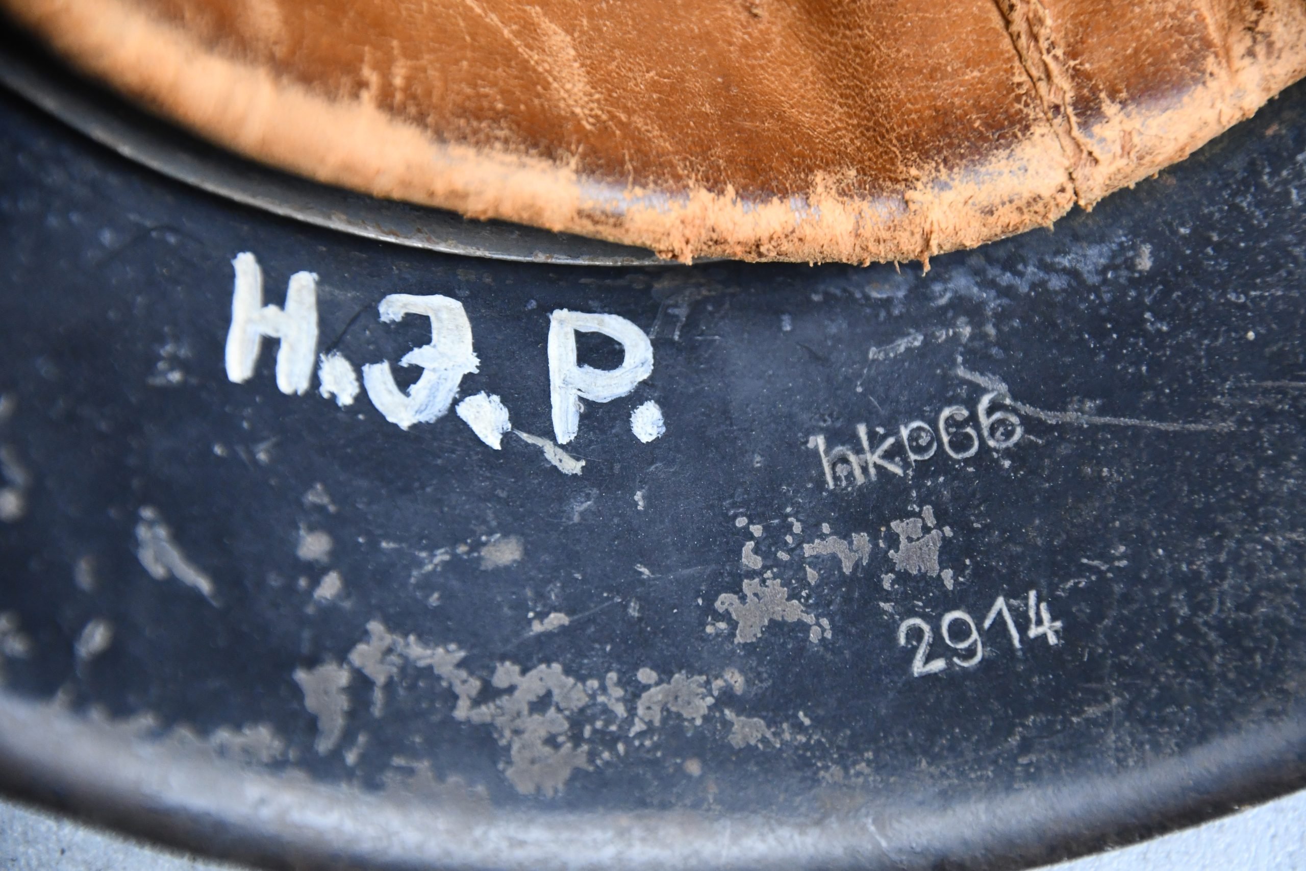 M42 Luftwaffe single decal steel helmet hkp66 — image 9