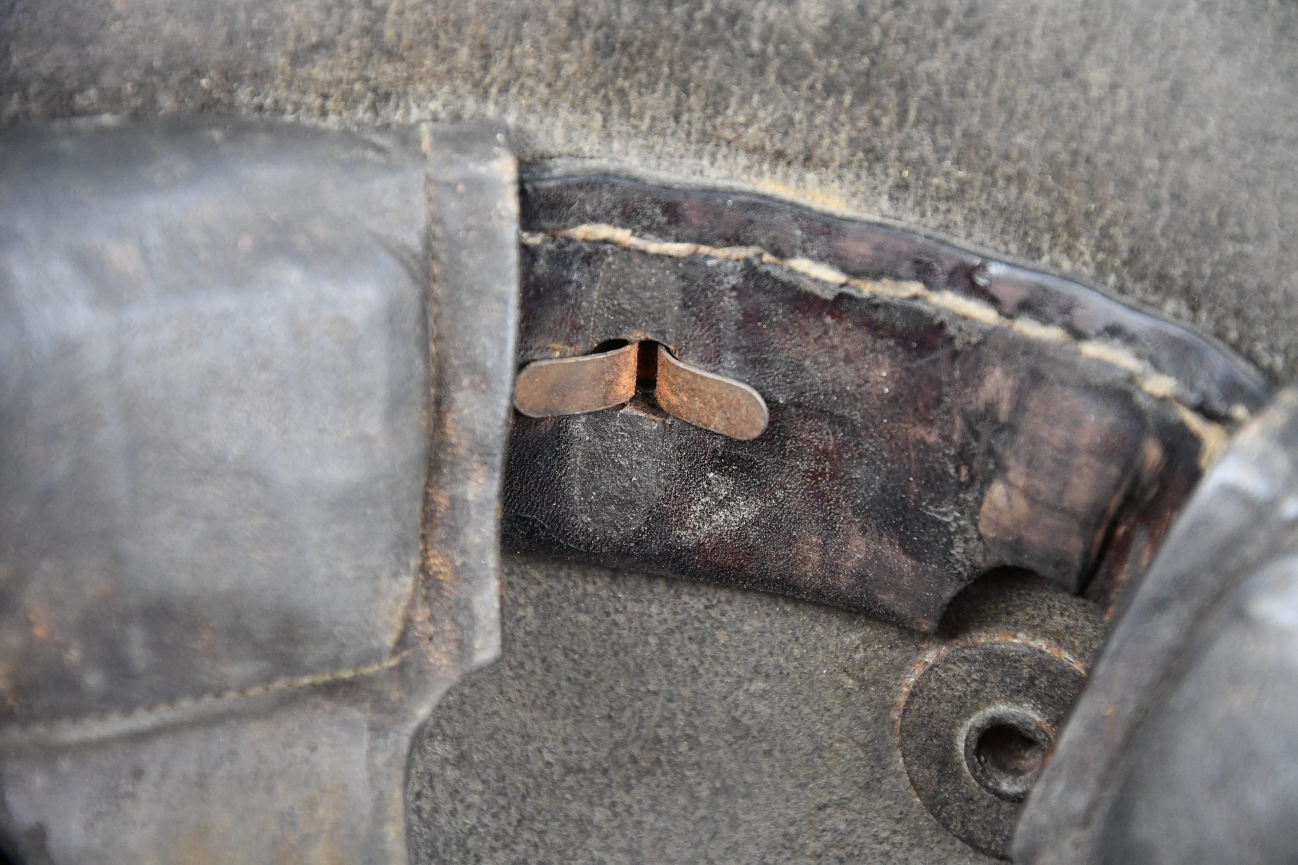 WW1 Germann M16 'Mimikri' camouflage helmet St.66 — image 12