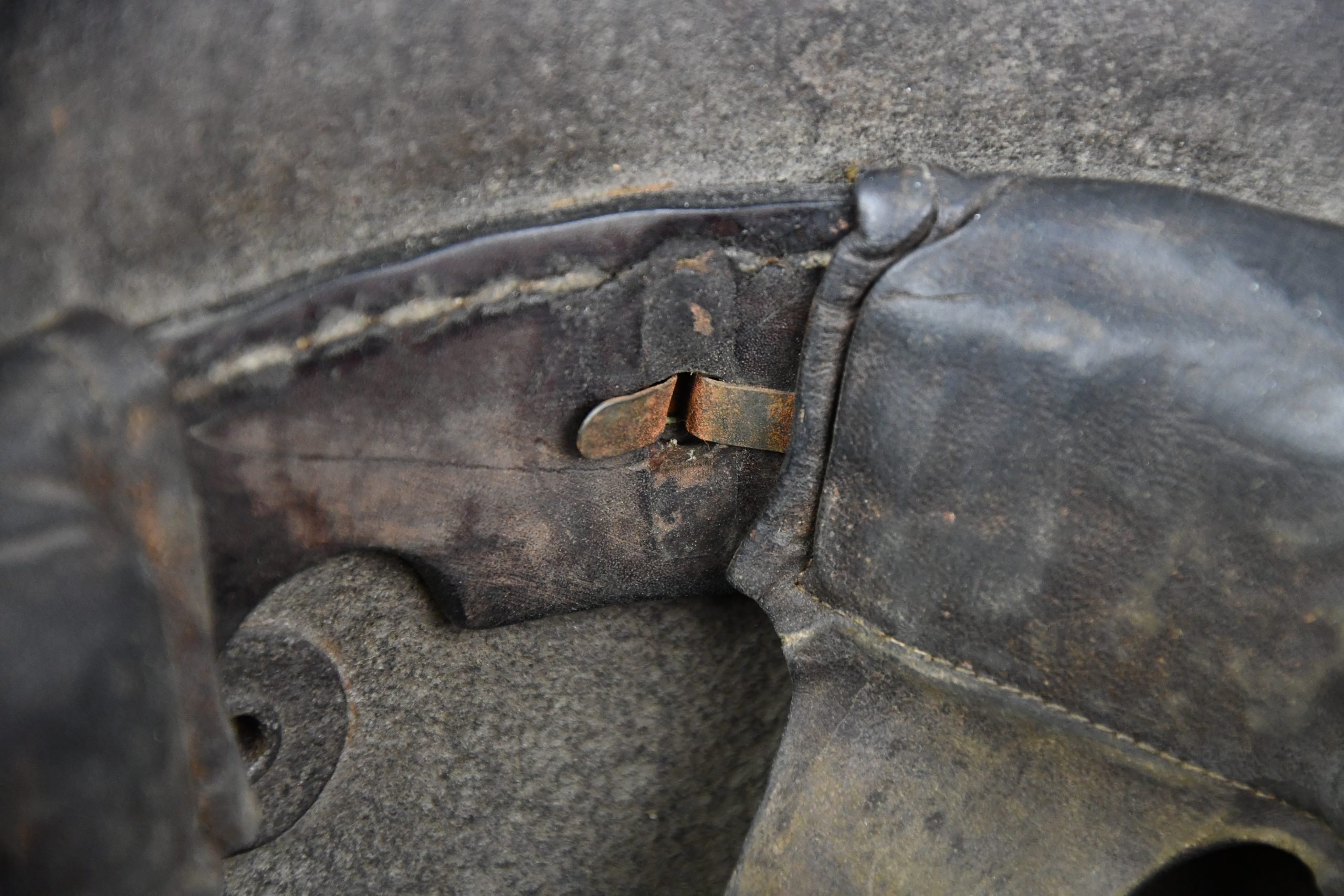 WW1 Germann M16 'Mimikri' camouflage helmet St.66 — image 13