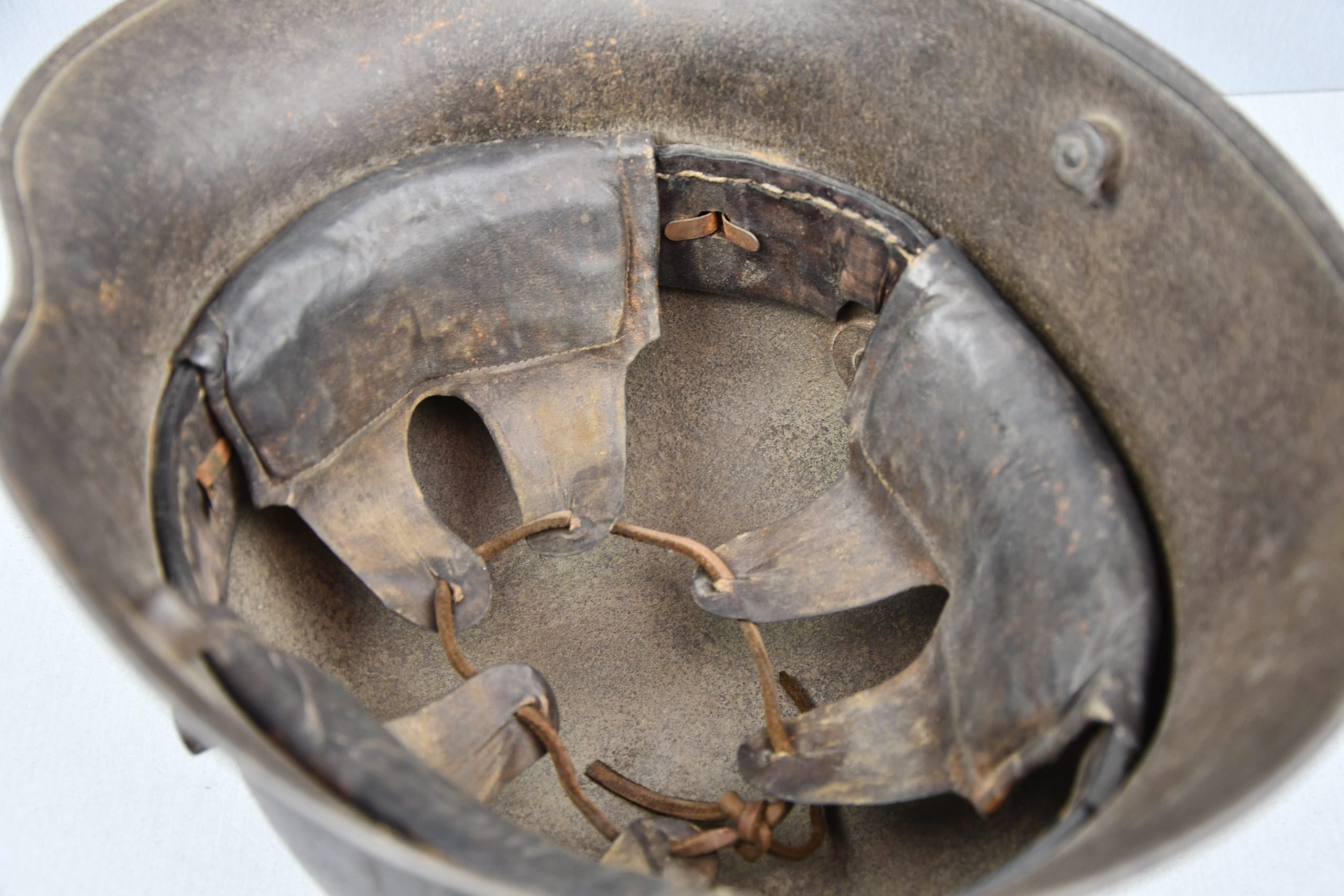 WW1 Germann M16 'Mimikri' camouflage helmet St.66 — image 16