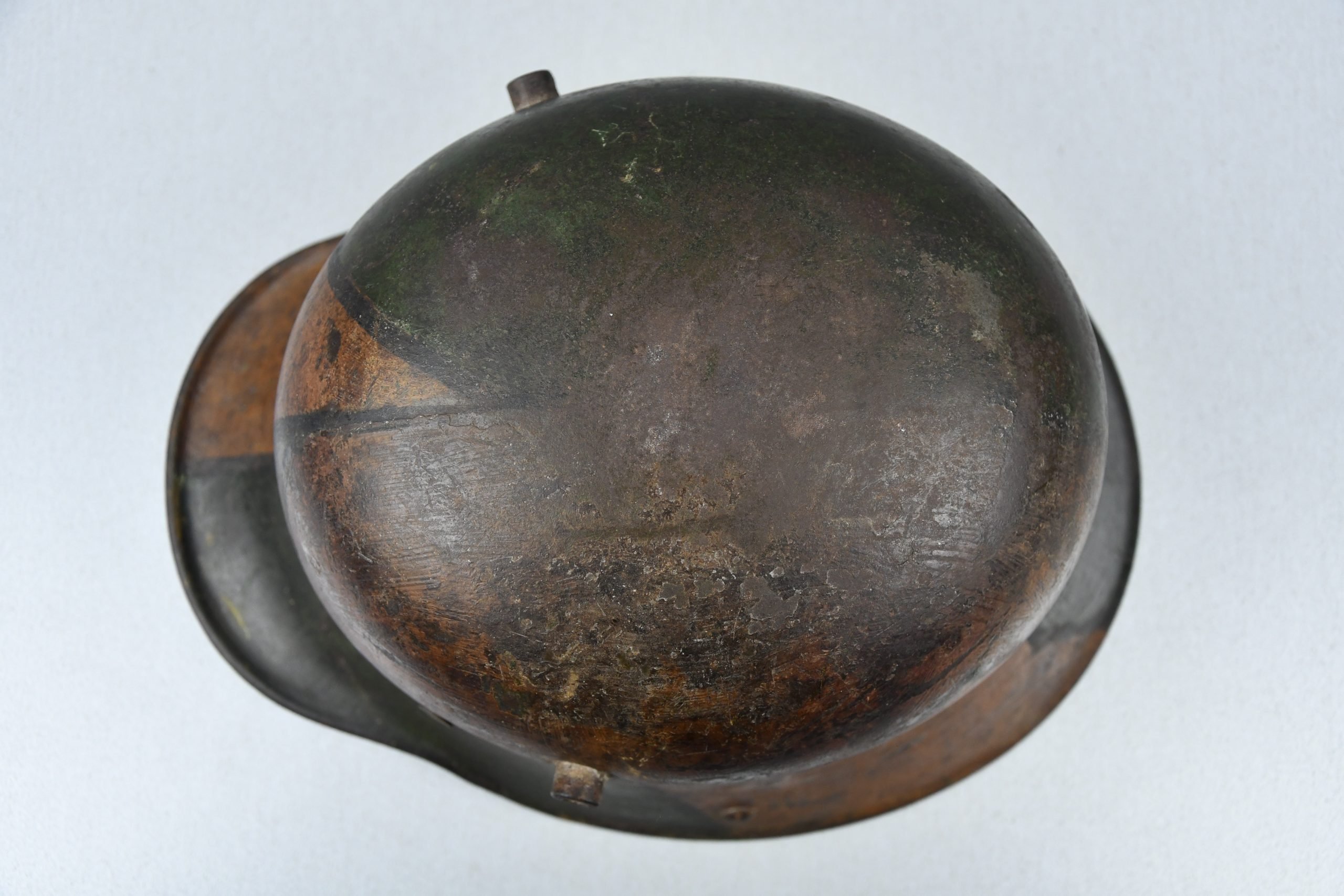 WW1 Germann M16 'Mimikri' camouflage helmet St.66 — image 9