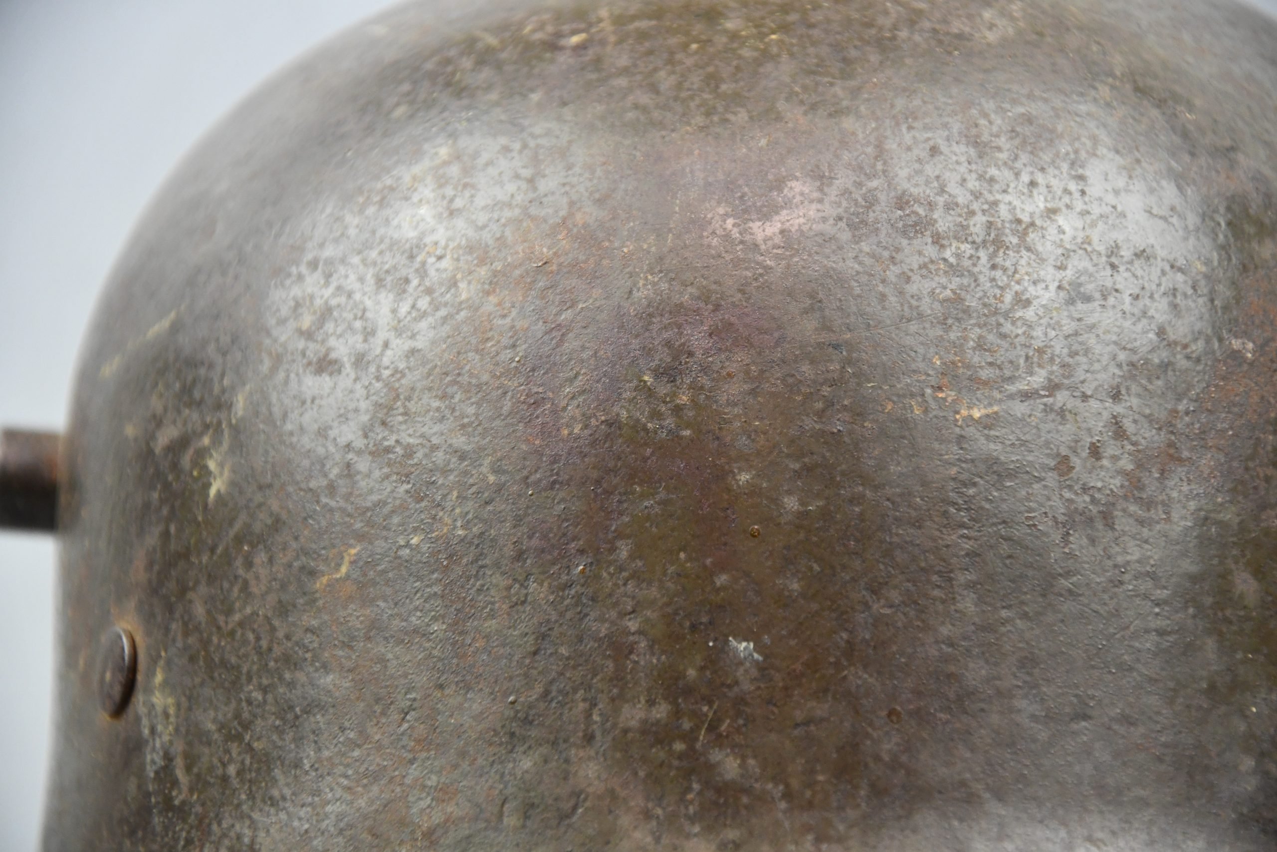 WW1 German M16 steel helmet ET66 with strap — image 5