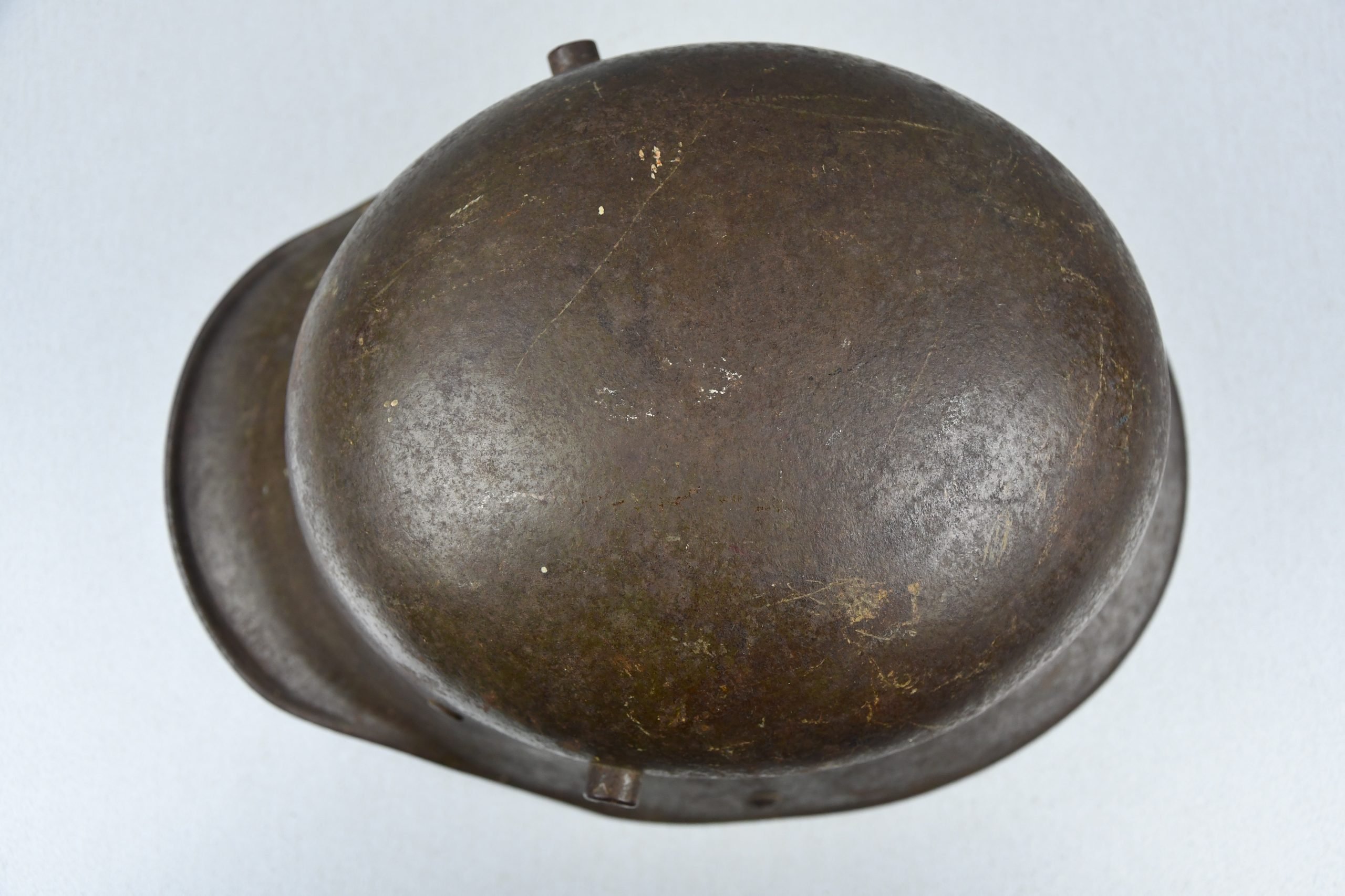 WW1 German M16 steel helmet ET66 with strap — image 8