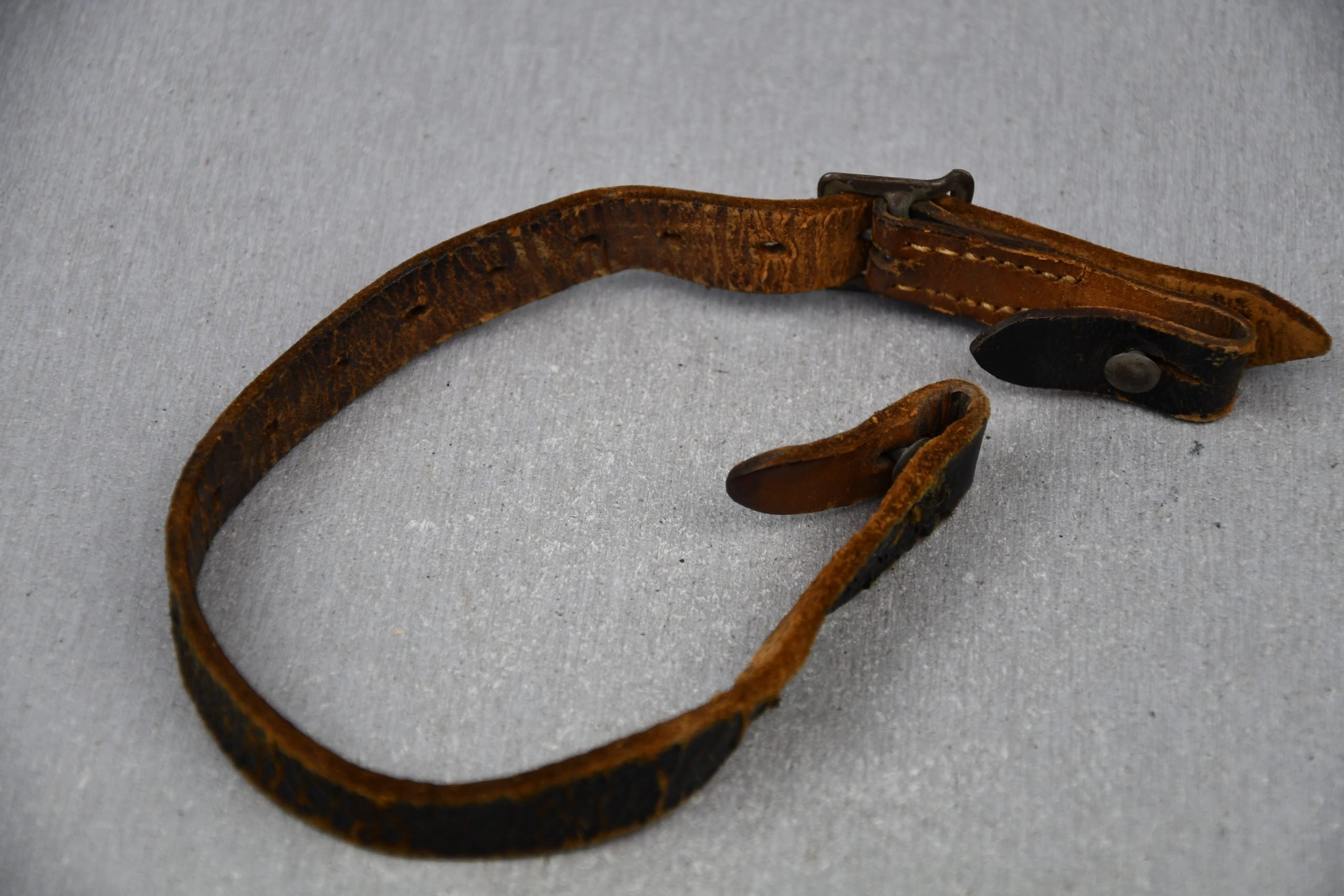 German helmet chin strap by Otto Breitschuh 1942 — image 2