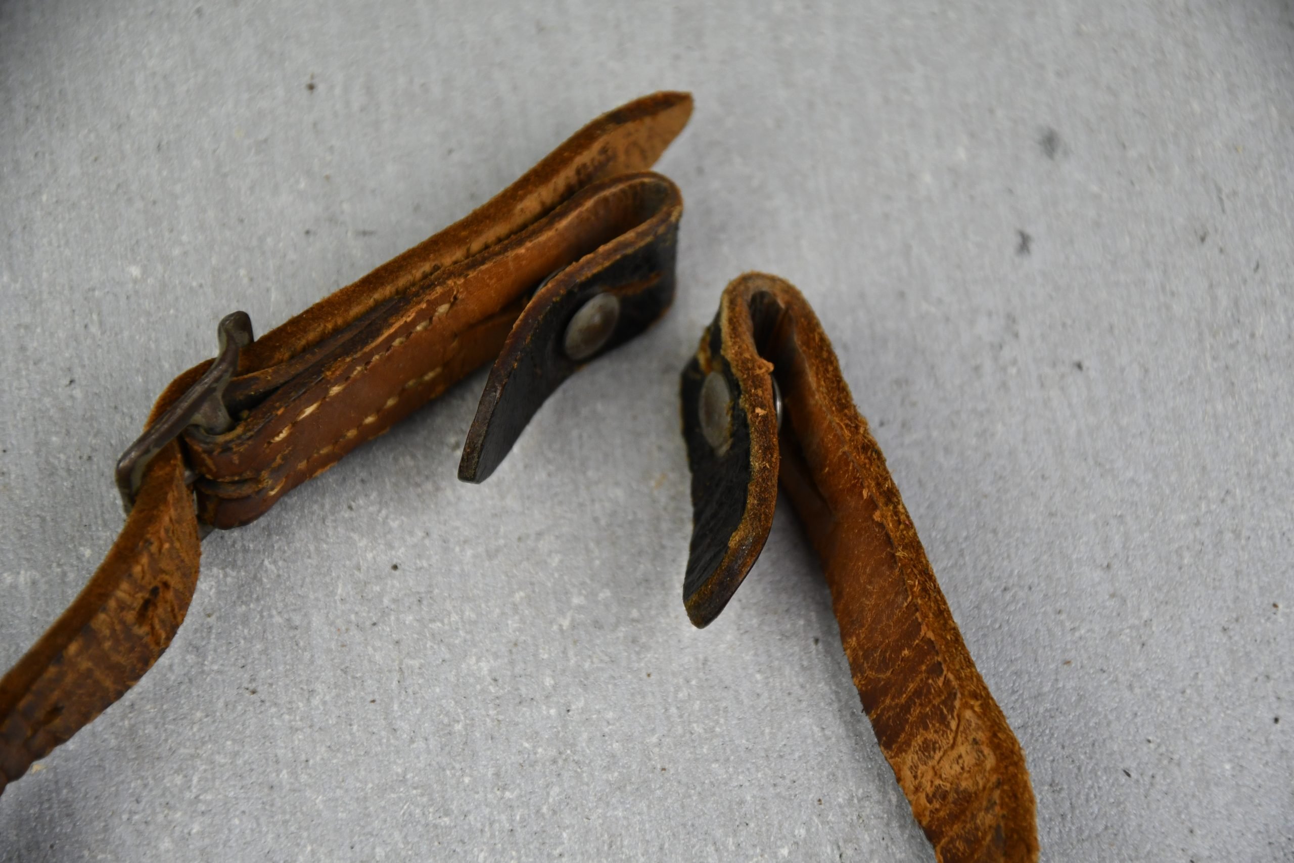 German helmet chin strap by Otto Breitschuh 1942 — image 3