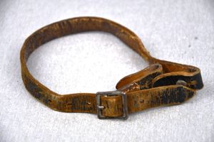 German helmet chin strap by Otto Breitschuh 1942