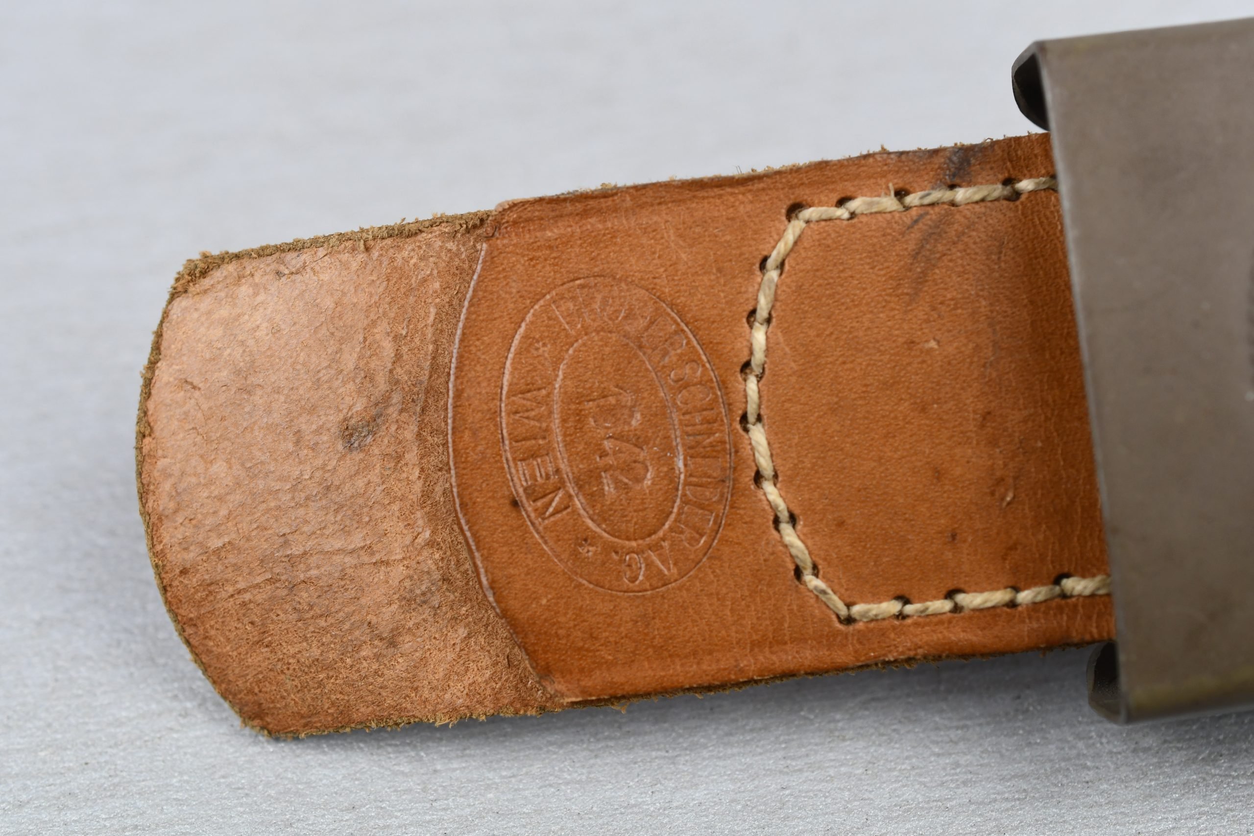 MINT Army (Heer) steel belt buckle by Brüder Schneider 1942 — image 3