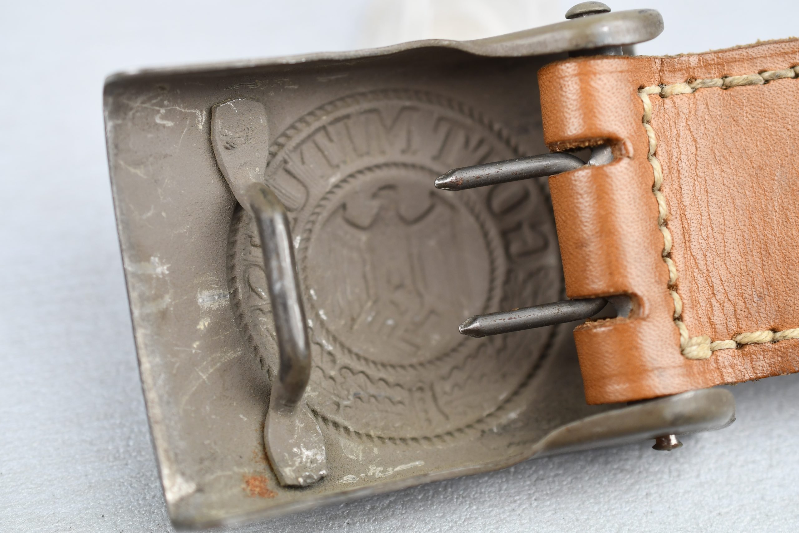MINT Army (Heer) steel belt buckle by Brüder Schneider 1942 — image 5