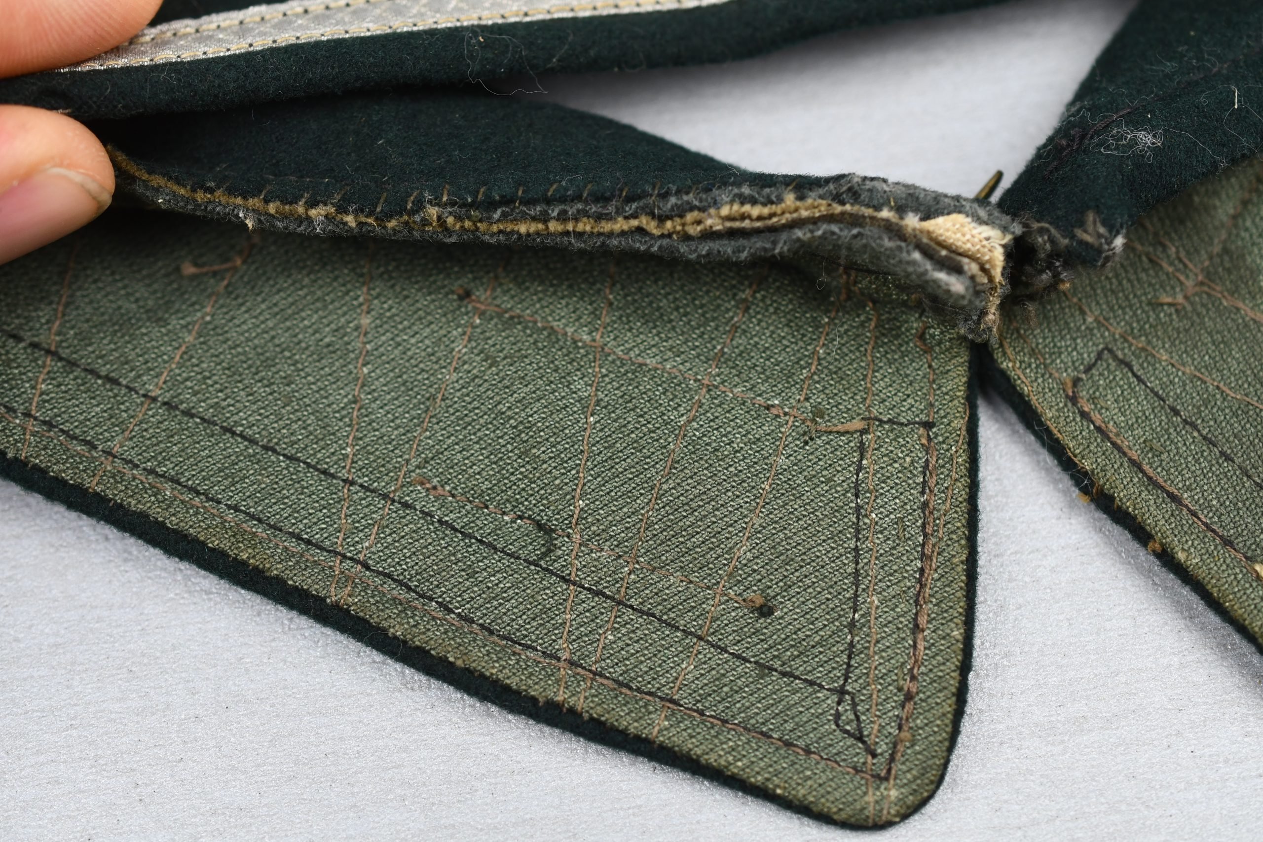 M36 army (Heer) collar for the Feldbluse for NCO — image 4