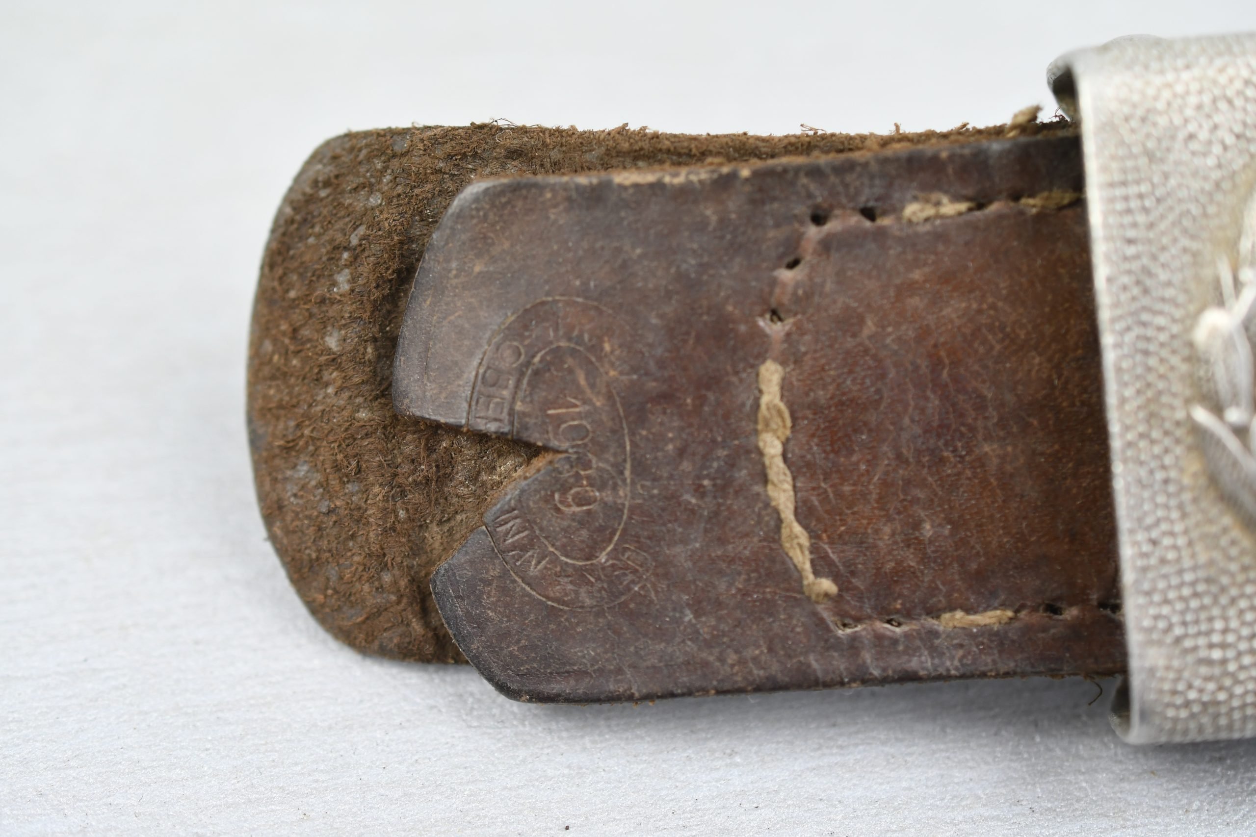 Luftwaffe alumium belt buckle by Franz Reischauer 1939 — image 3