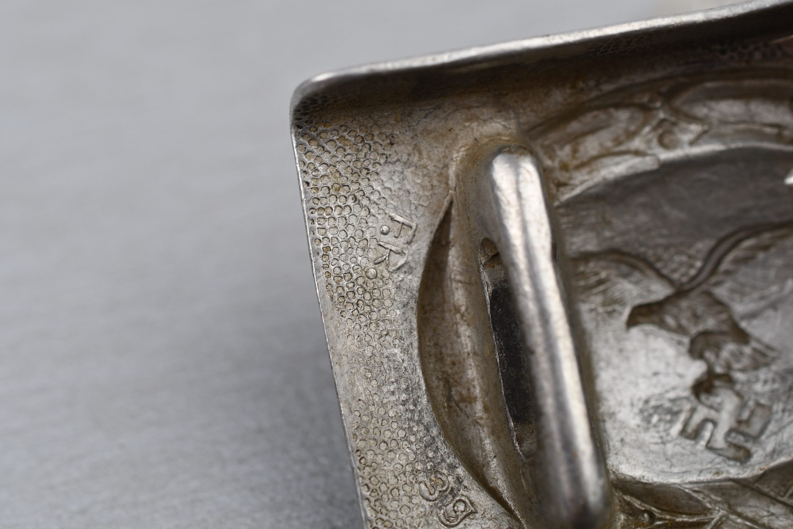 Luftwaffe alumium belt buckle by Franz Reischauer 1939 — image 5