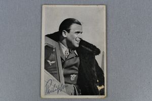 Hoffmann postcard Hans Philipp with Knights Cross with oak leaves …