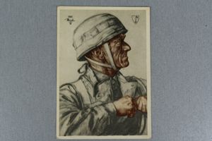 Willrich Postcard Generalmajor Meindl