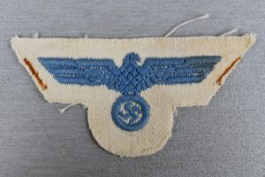 RARE Kriegsmarine French made cap eagle for white cook hat