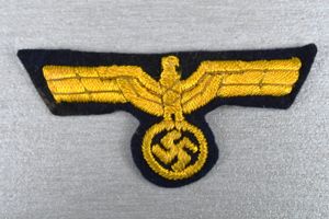 Kriegsmarine officer visor cap eagle
