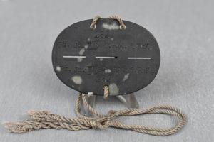 Wehrmacht dog-tag 'Erkennungsmarke'