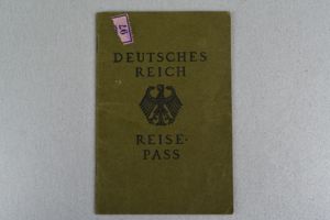 German pasport 'Reisepass' 1933