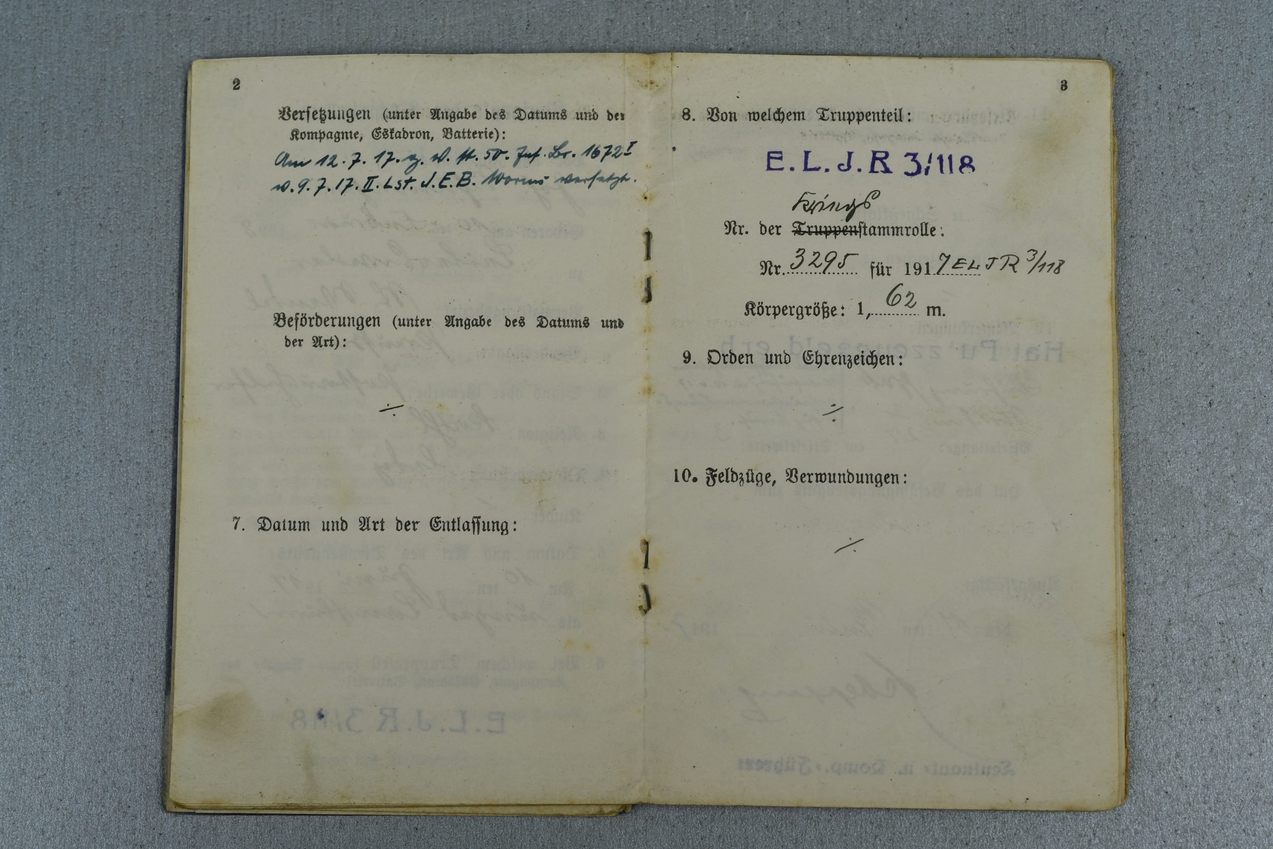 WW1 German 'Militärpass' — image 4