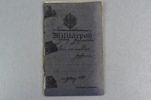 WW1 German 'Militärpass'