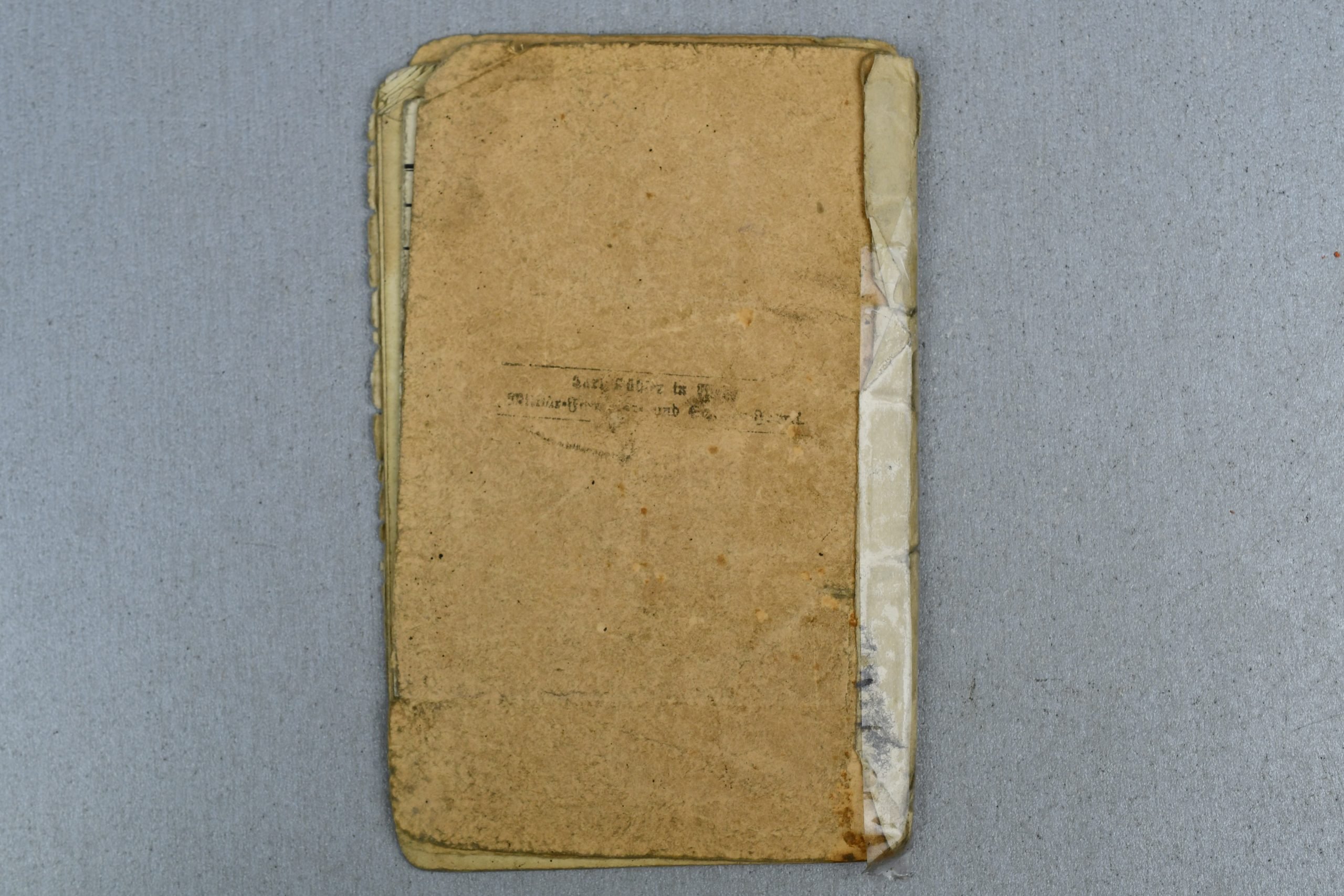 WW1 German Soldbuch Western Front Belgium – Gent — image 13