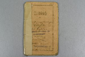 WW1 German Soldbuch Western Front Belgium – Gent