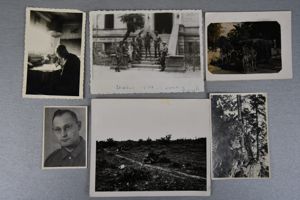6x original photograph army (Heer) in Italy 1944