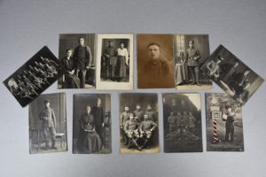 11x Original WW1 Germain portrait photographs