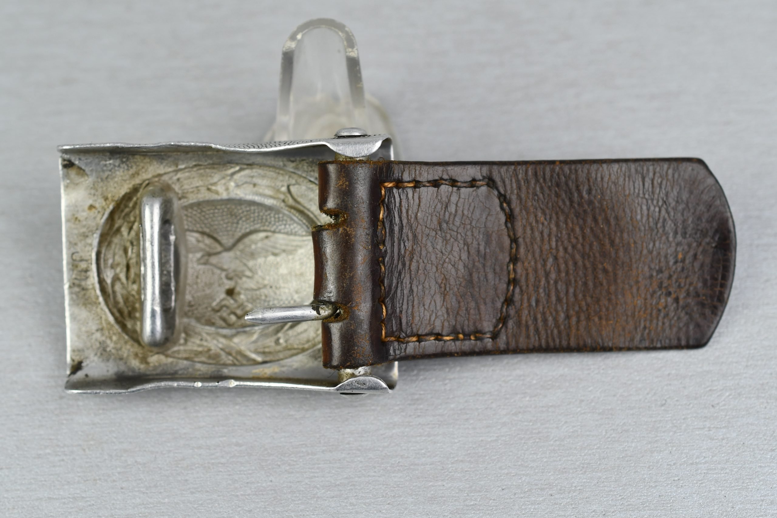 Luftwaffe aluminum belt buckle by J.Deutschbein 1937 — image 4