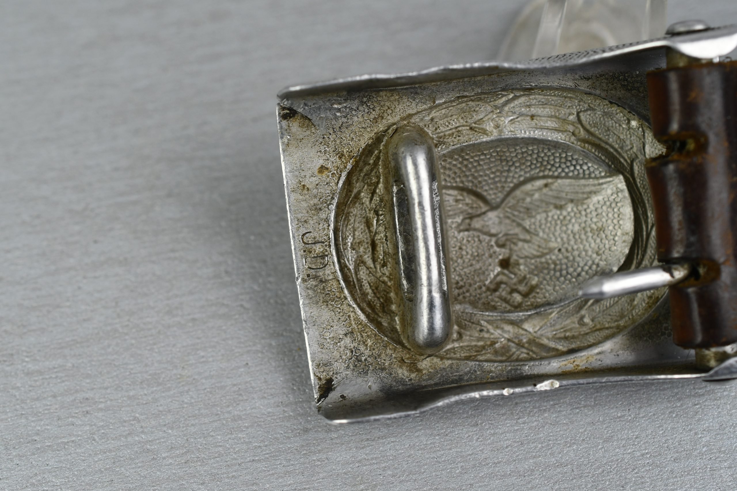 Luftwaffe aluminum belt buckle by J.Deutschbein 1937 — image 5