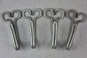 Wehrmacht/SS belt support hooks for Feldbluse