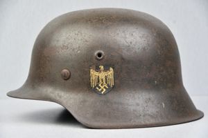 M42 army (Heer) single decal steel helmet ckl64