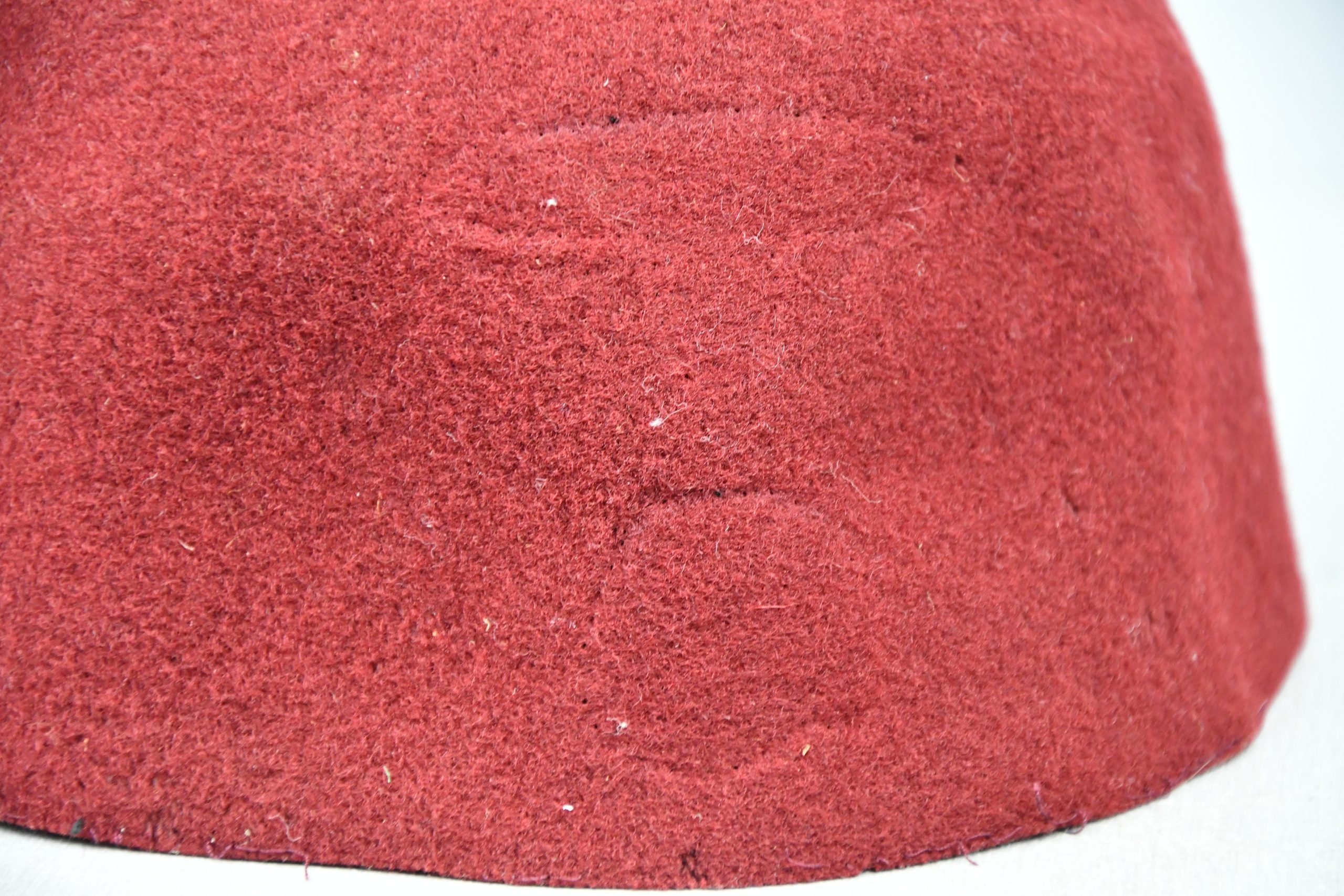 Waffen-SS Handschar (kroatische Nr. 1) maroon Fez — image 2