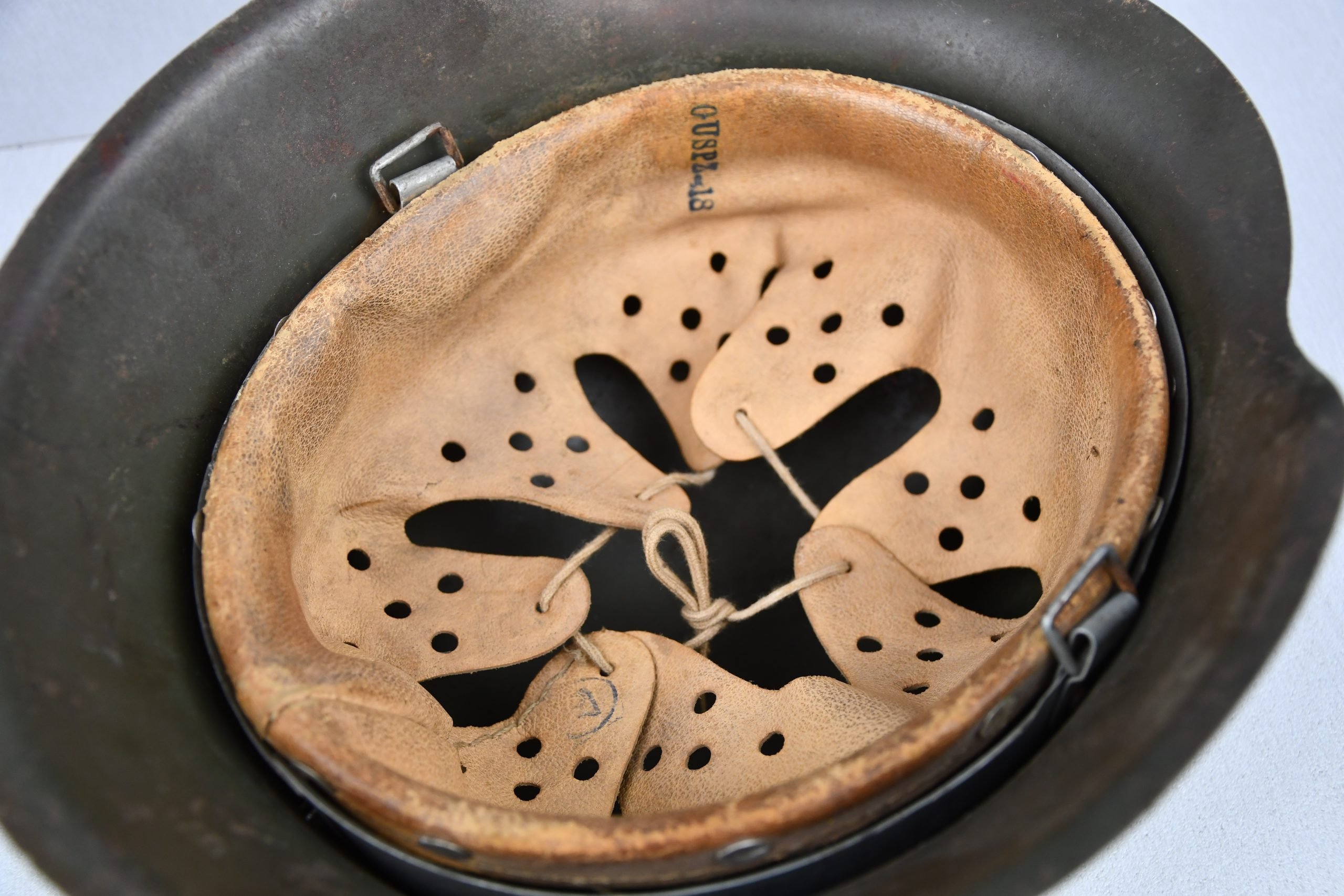 M42 army (Heer) single decal steel helmet ET64 — image 11