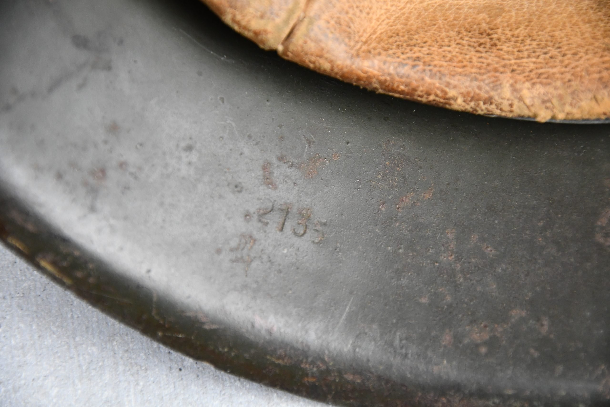 M42 army (Heer) single decal steel helmet ET64 — image 14