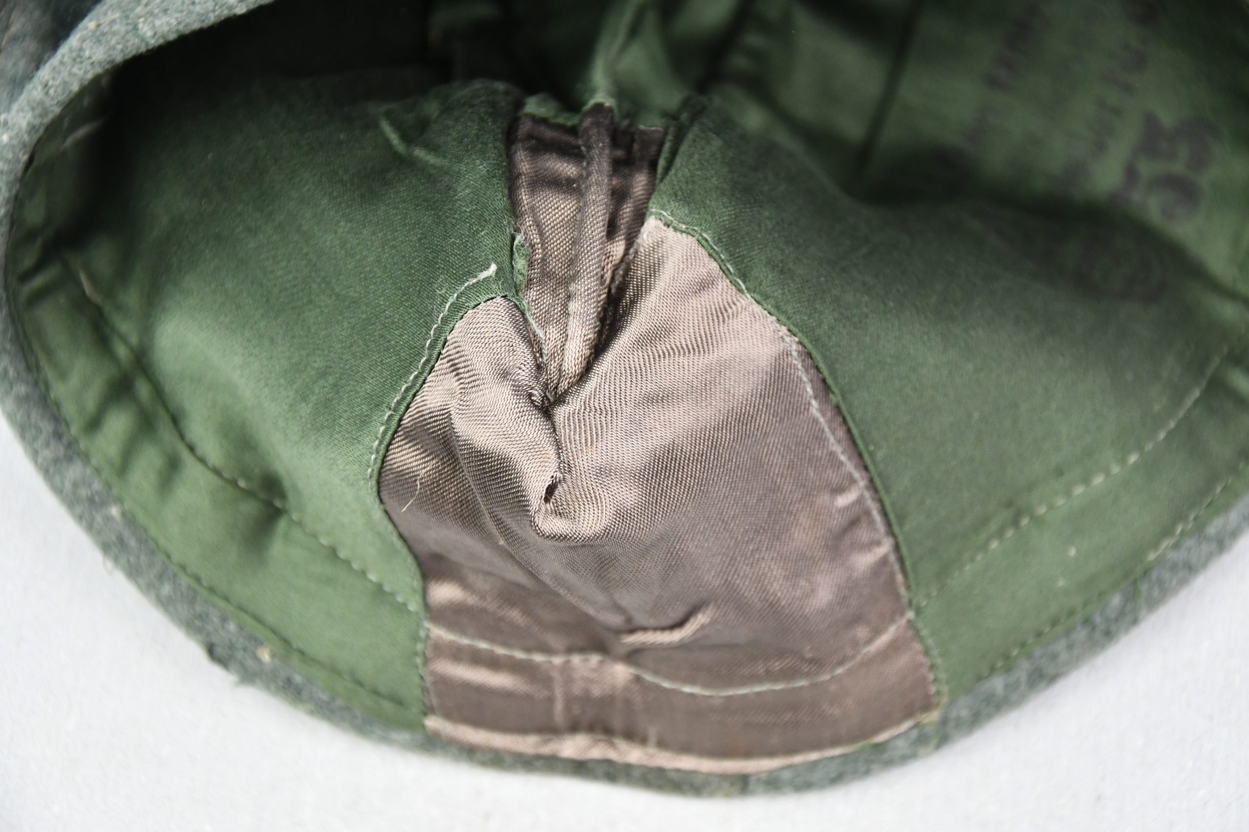 Kriegsmarine coastal artillery 'sabotage' officers overseas cap made in occupied France — image 11
