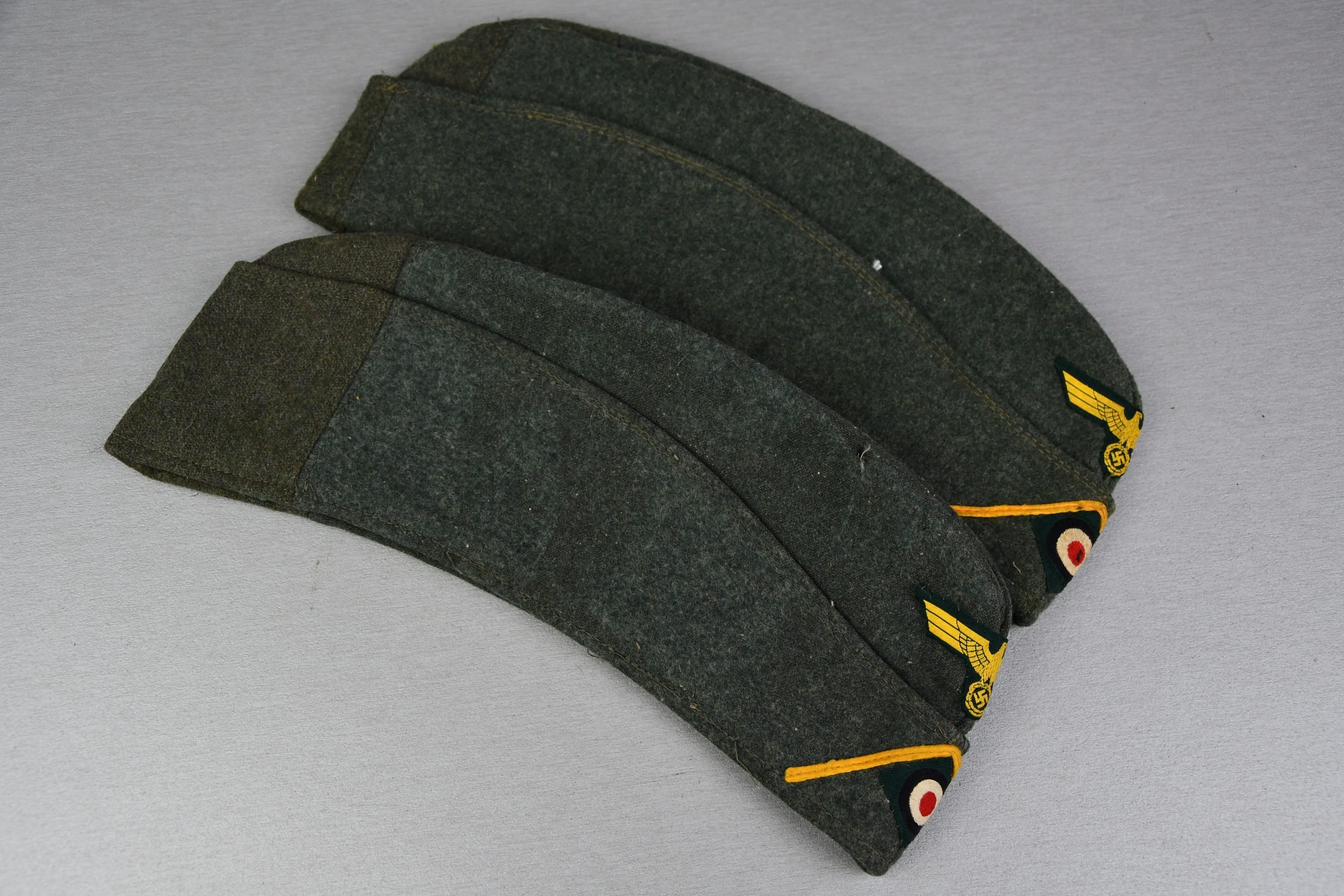 Kriegsmarine coastal artillery 'sabotage' officers overseas cap made in occupied France — image 12