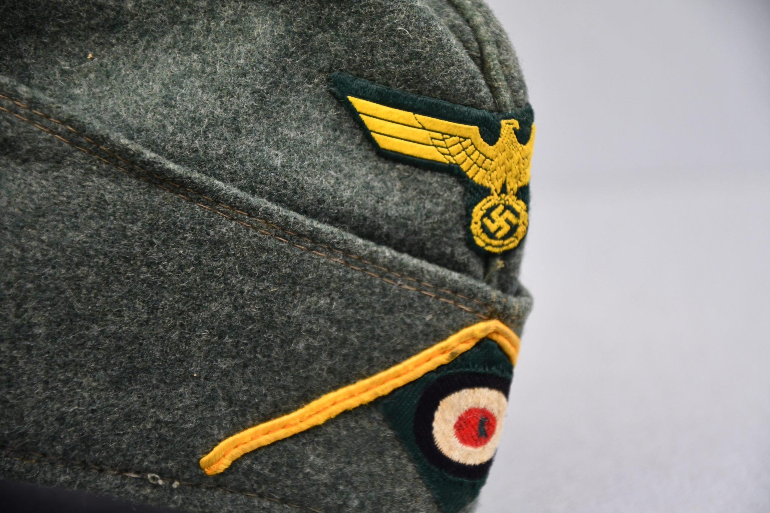 Kriegsmarine coastal artillery 'sabotage' officers overseas cap made in occupied France — image 2