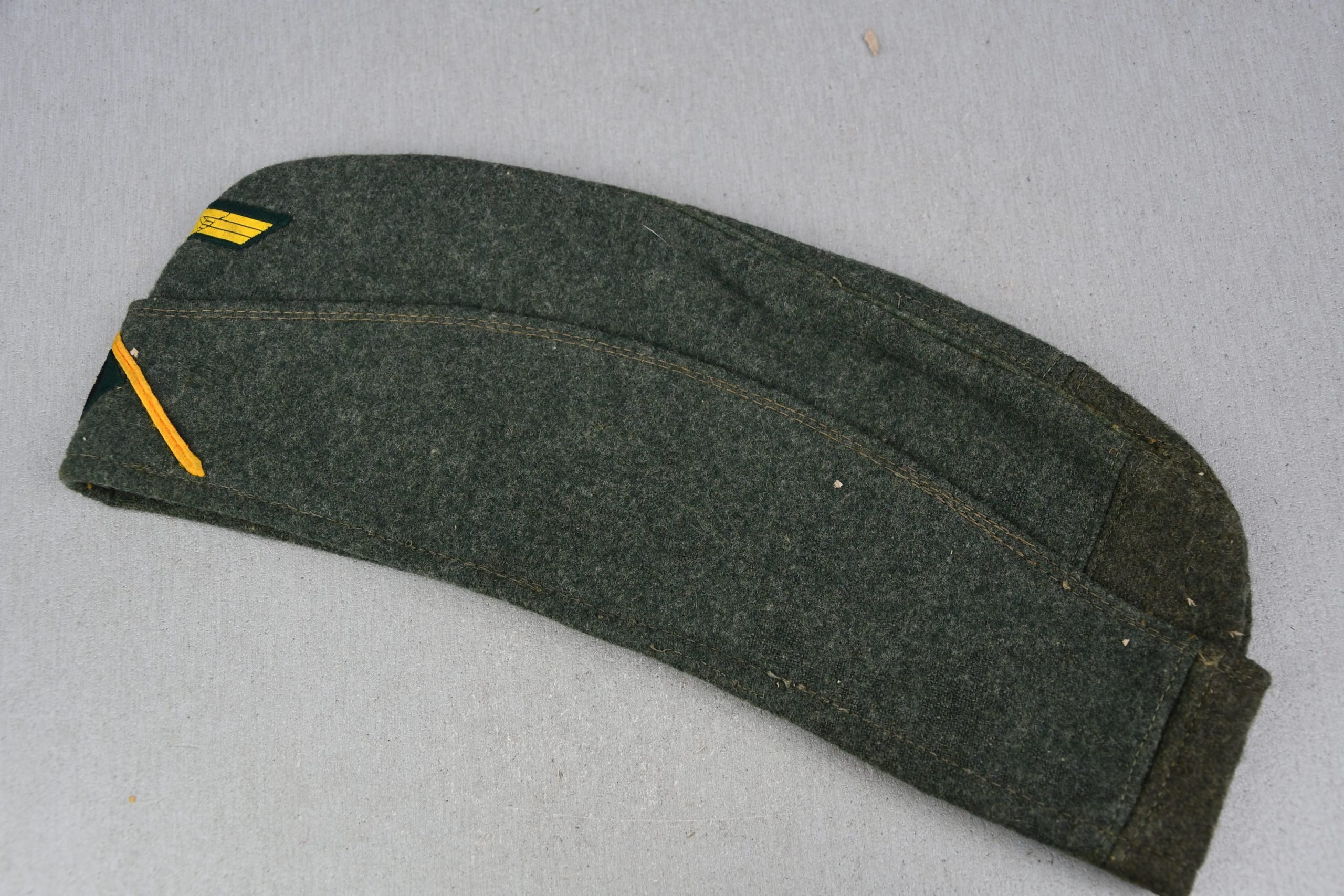 Kriegsmarine coastal artillery 'sabotage' officers overseas cap made in occupied France — image 4