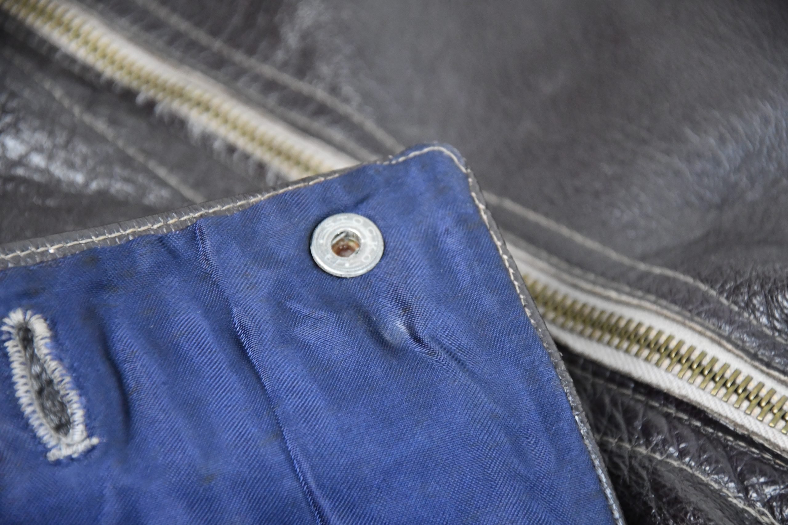 RARE Luftwaffe late-war 'Reich Defence' leather fighter pilot trousers with RBNr. — image 12