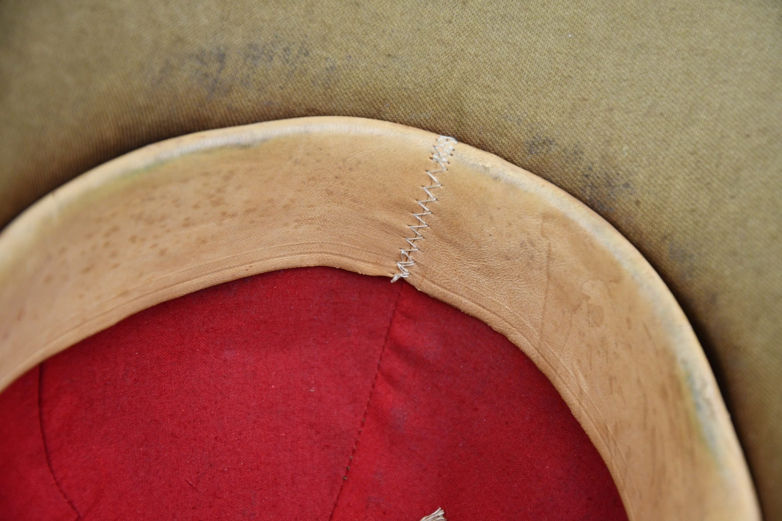 Army (Heer) tropical 'Afrikakorps' first pattern pith helmet by Werner Pause & Co. — image 12