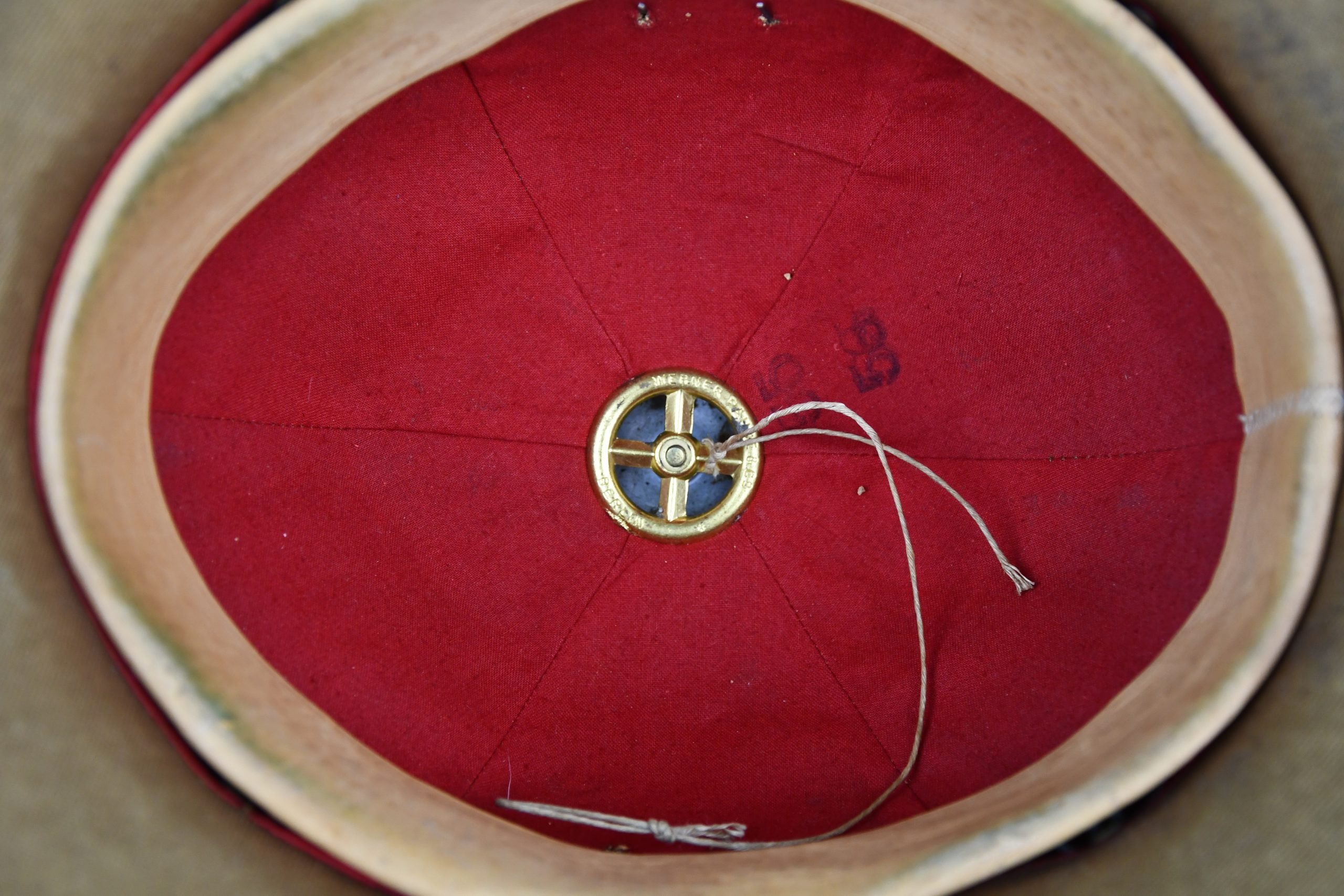 Army (Heer) tropical 'Afrikakorps' first pattern pith helmet by Werner Pause & Co. — image 9