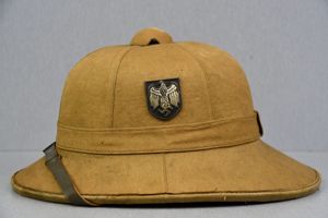 Army (Heer) tropical 'Afrikakorps' first pattern pith helmet by Werner …